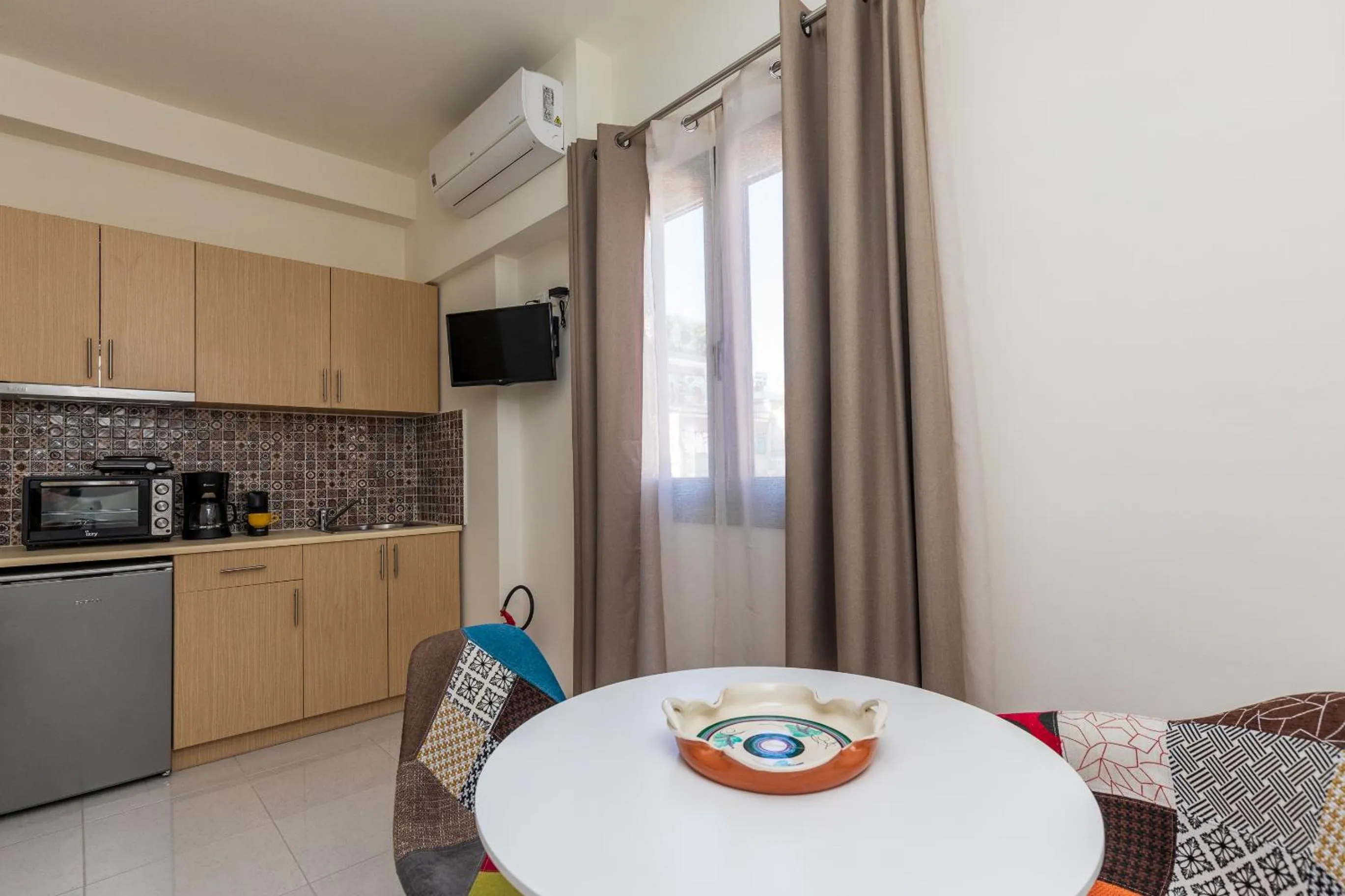 Kitchen or kitchenette in Central Stay Athens