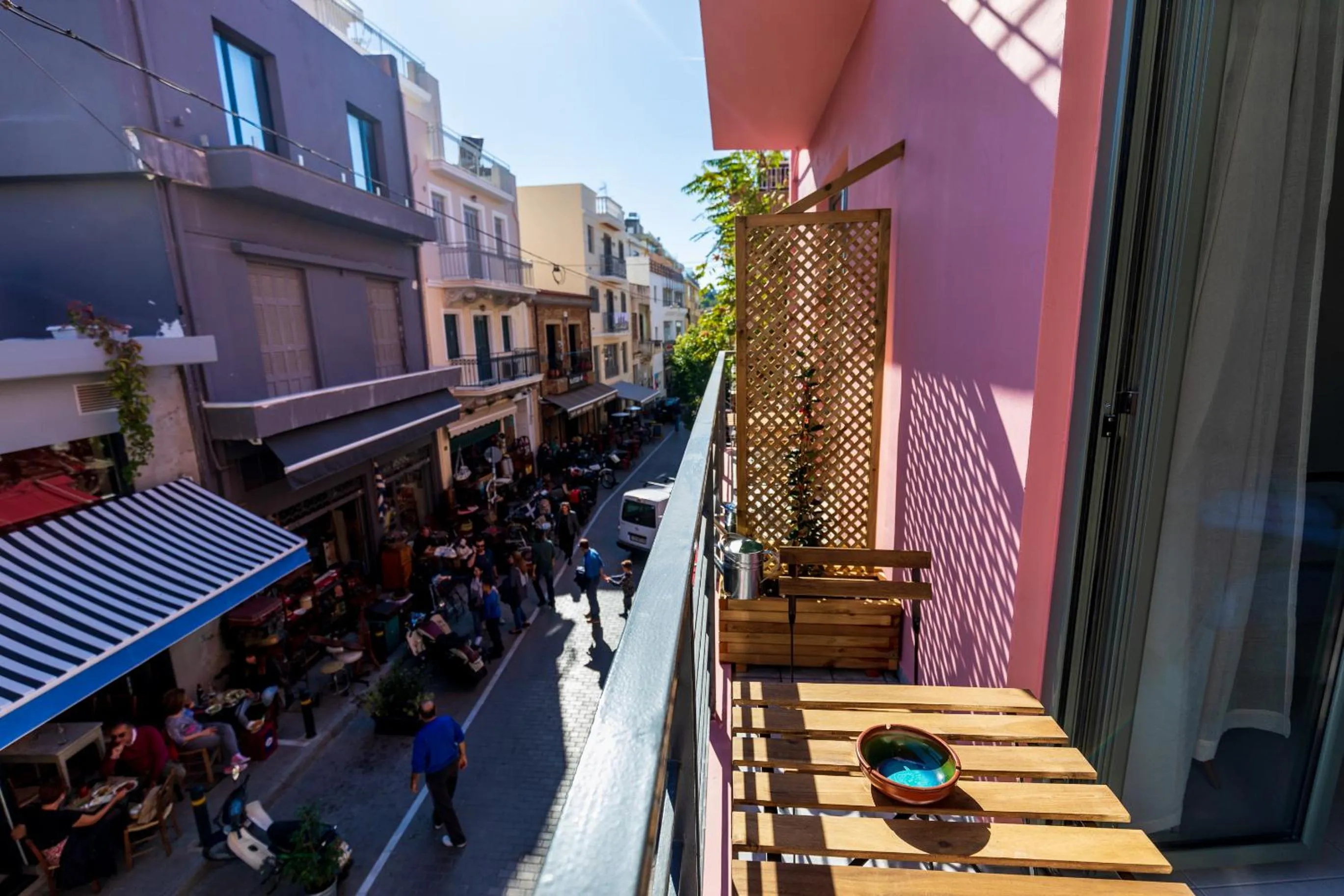 Balcony/Terrace in Central Stay Athens