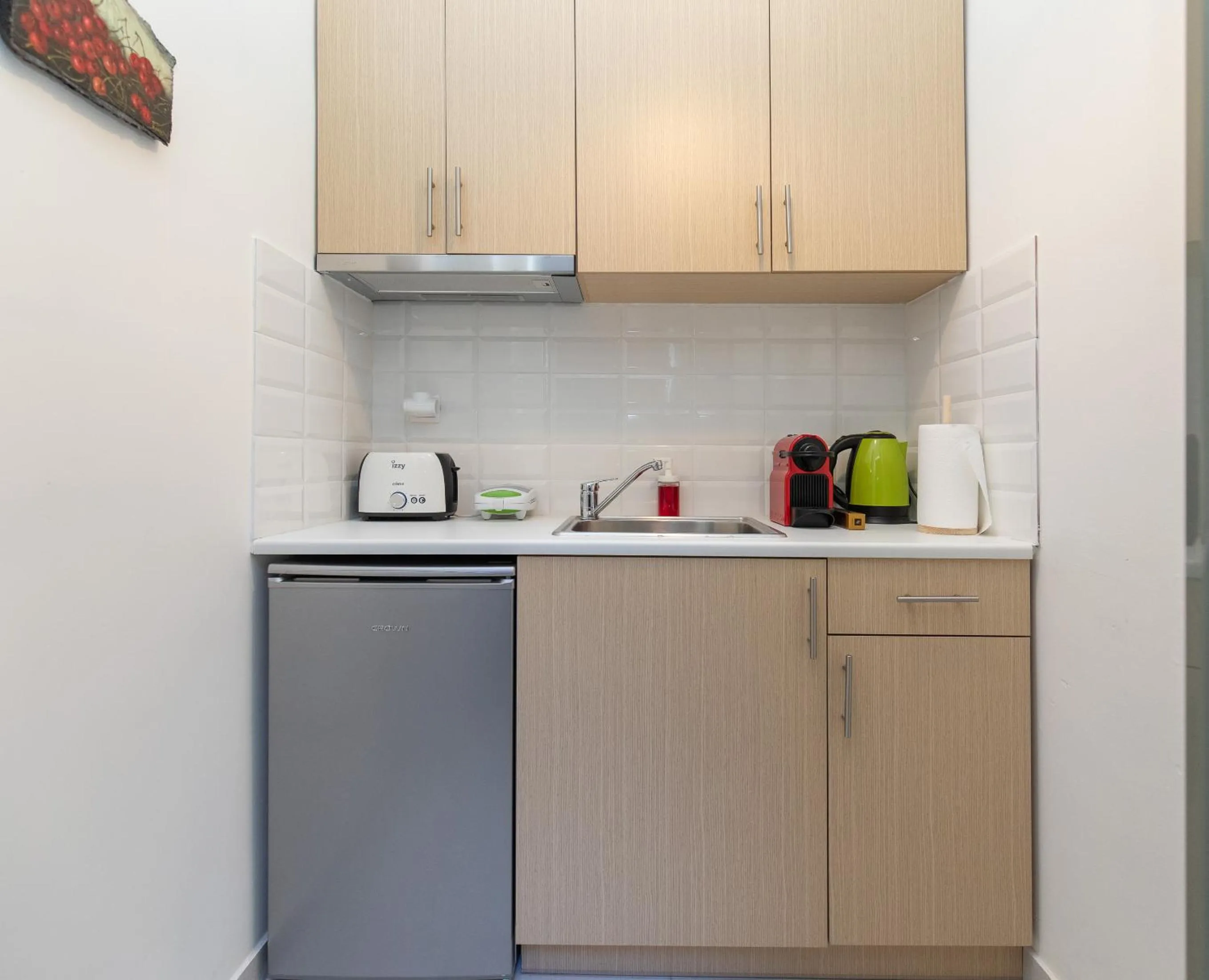 Kitchen or kitchenette in Central Stay Athens