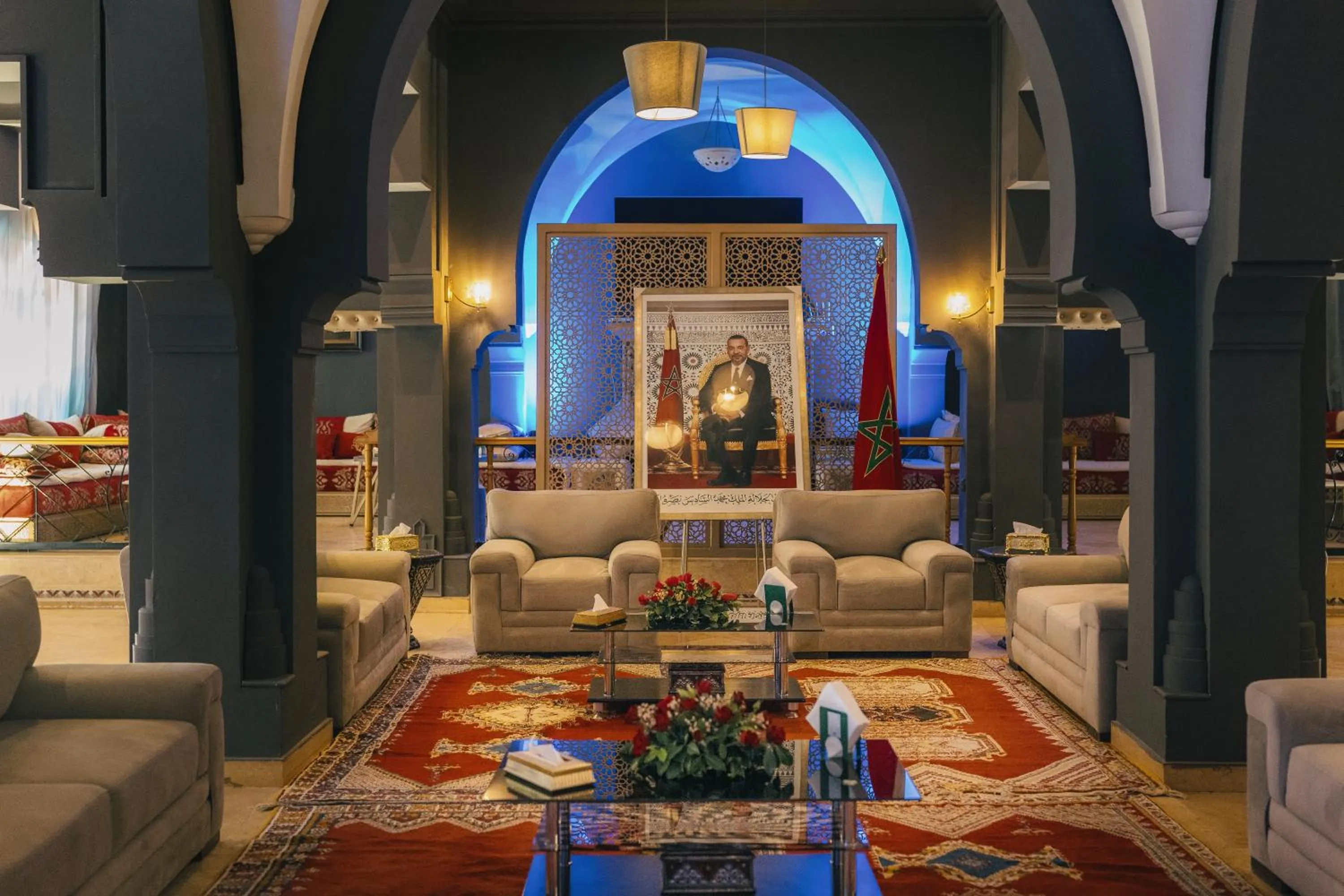 Living room in RS Hotel Karam Palace