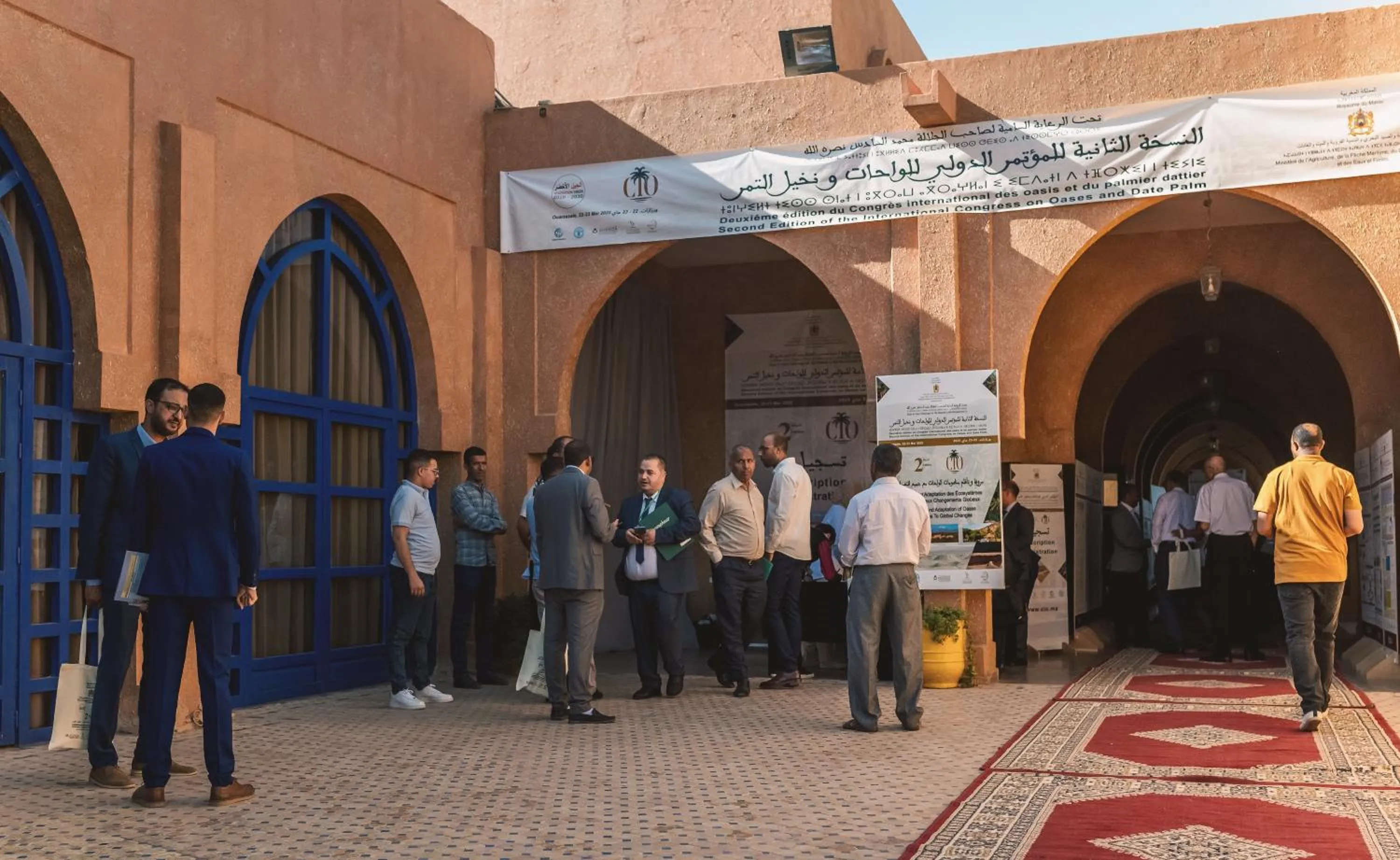 Communal lounge/ TV room in RS Hotel Karam Palace