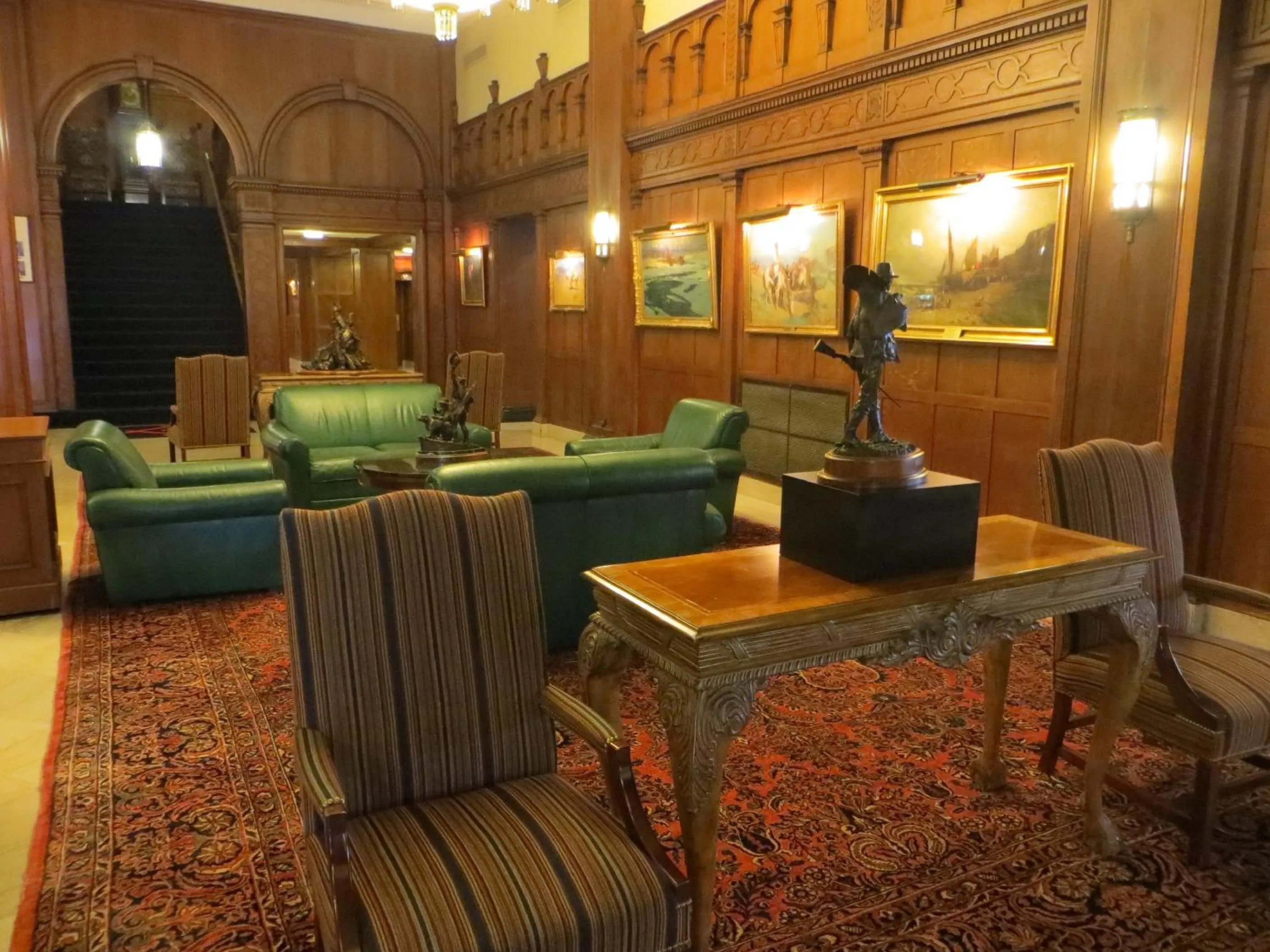 Lobby or reception in Missouri Athletic Club