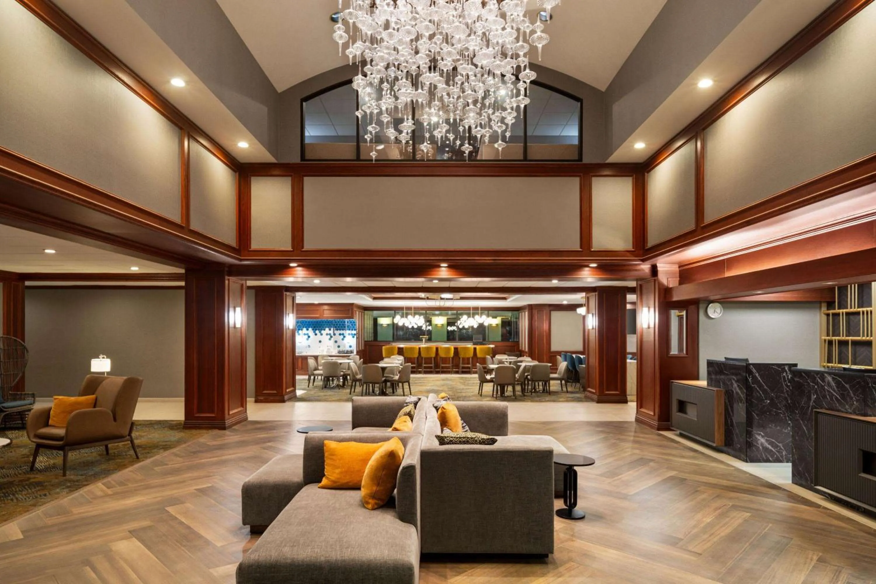 Lobby or reception in La Quinta by Wyndham Madison American Center