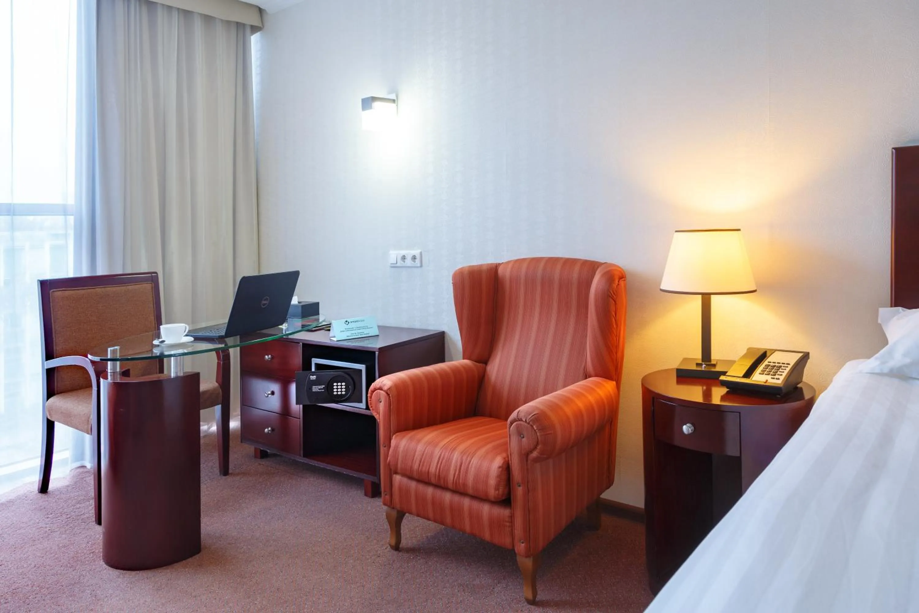 Decorative detail, Bed in Smart Hotel Bishkek