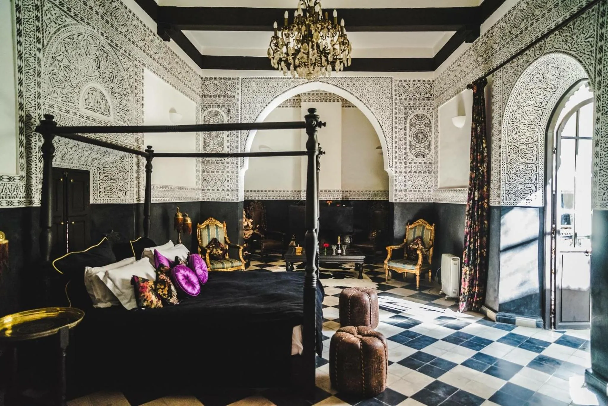 Photo of the whole room in Riad Dar Jaguar