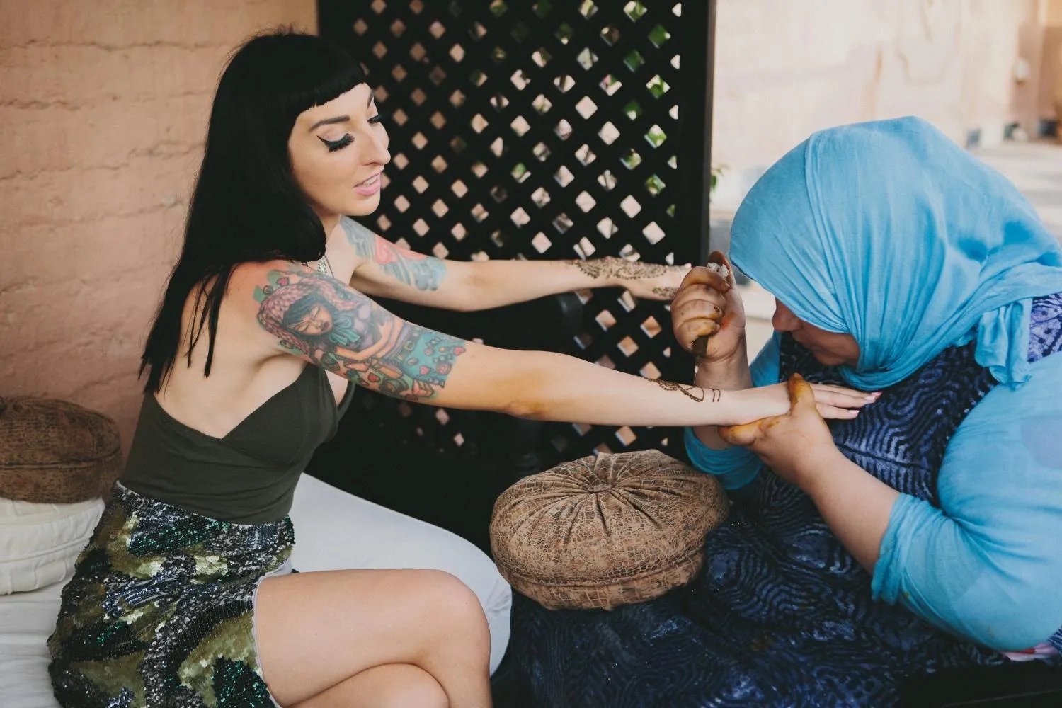 Off site in Riad Dar Jaguar