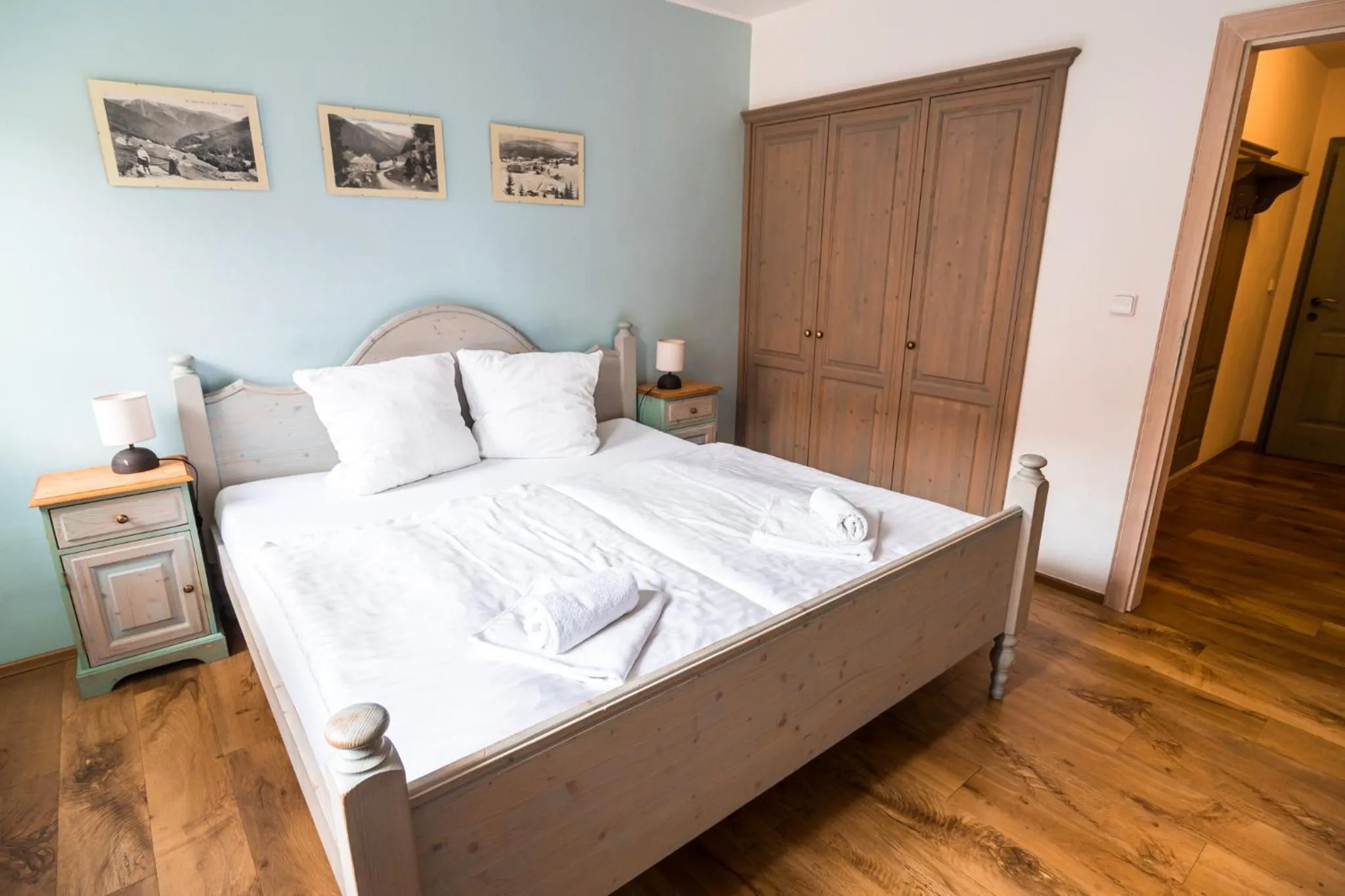 Bedroom, Bed in Grand Apartments Špindlerův Mlýn