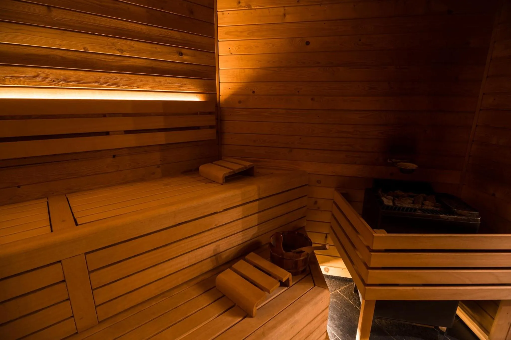 Sauna in Grand Apartments Špindlerův Mlýn
