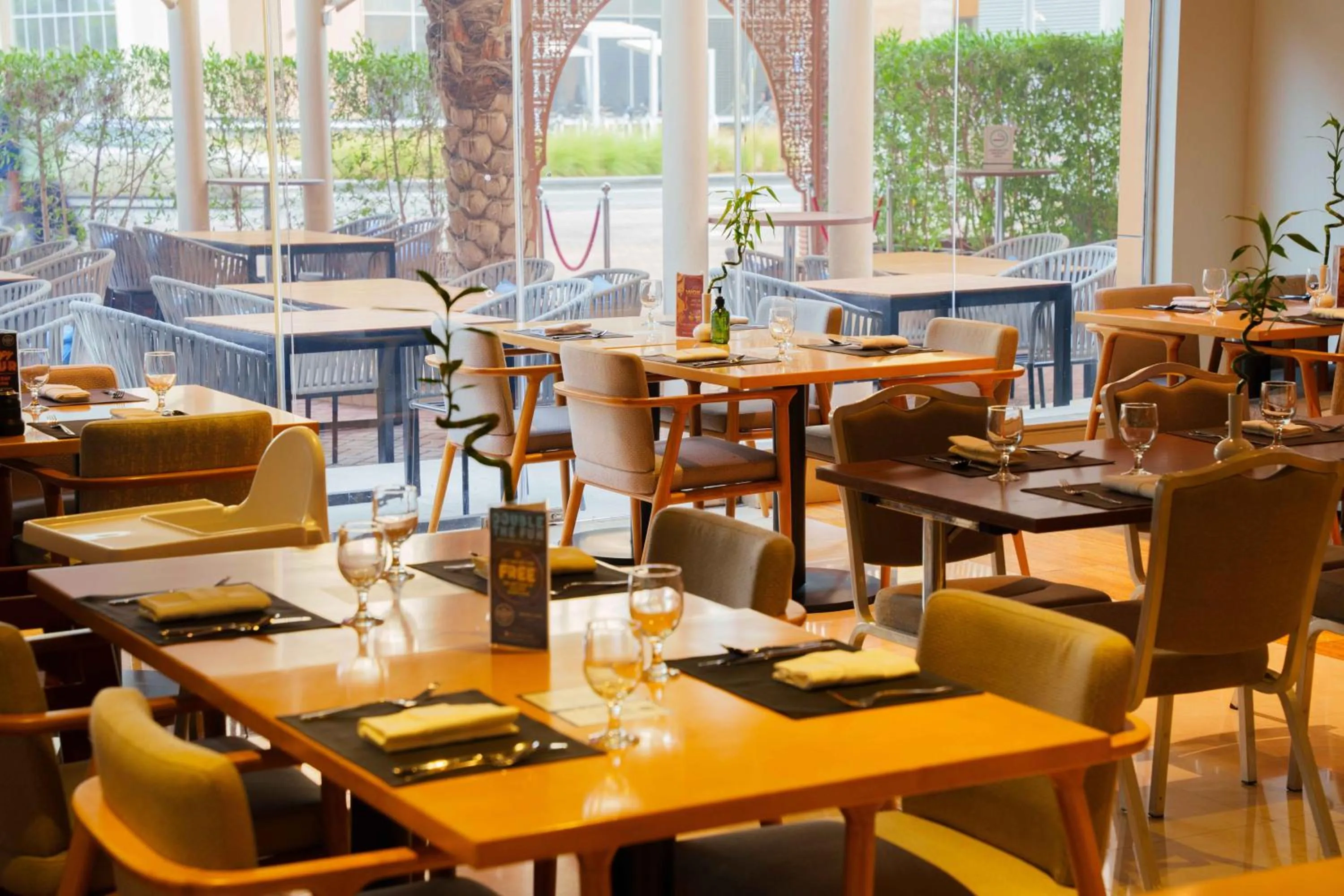 Breakfast in Mercure Dubai Barsha Heights Hotel Suites And Apartments