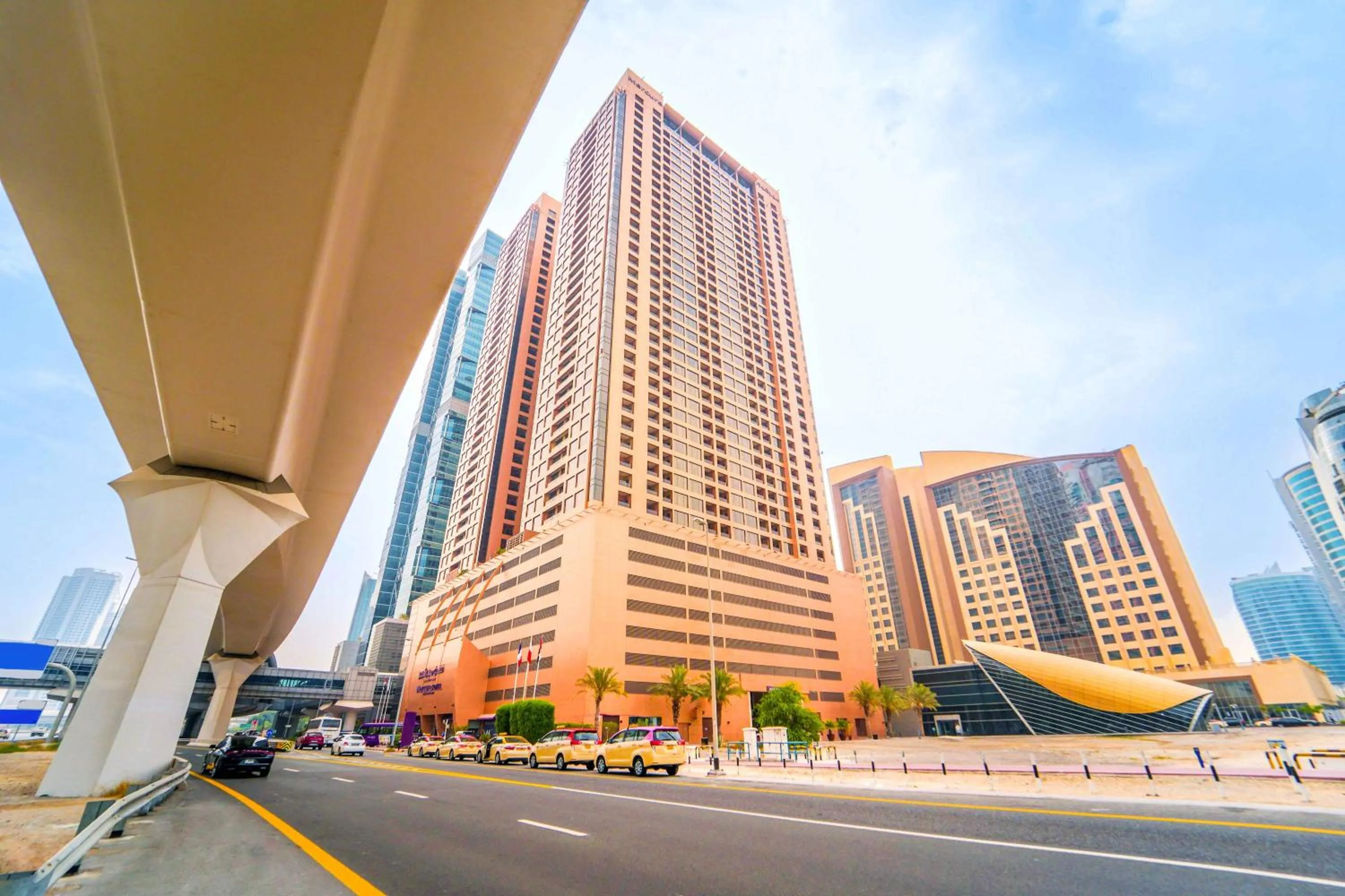 Property building in Mercure Dubai Barsha Heights Hotel Suites And Apartments