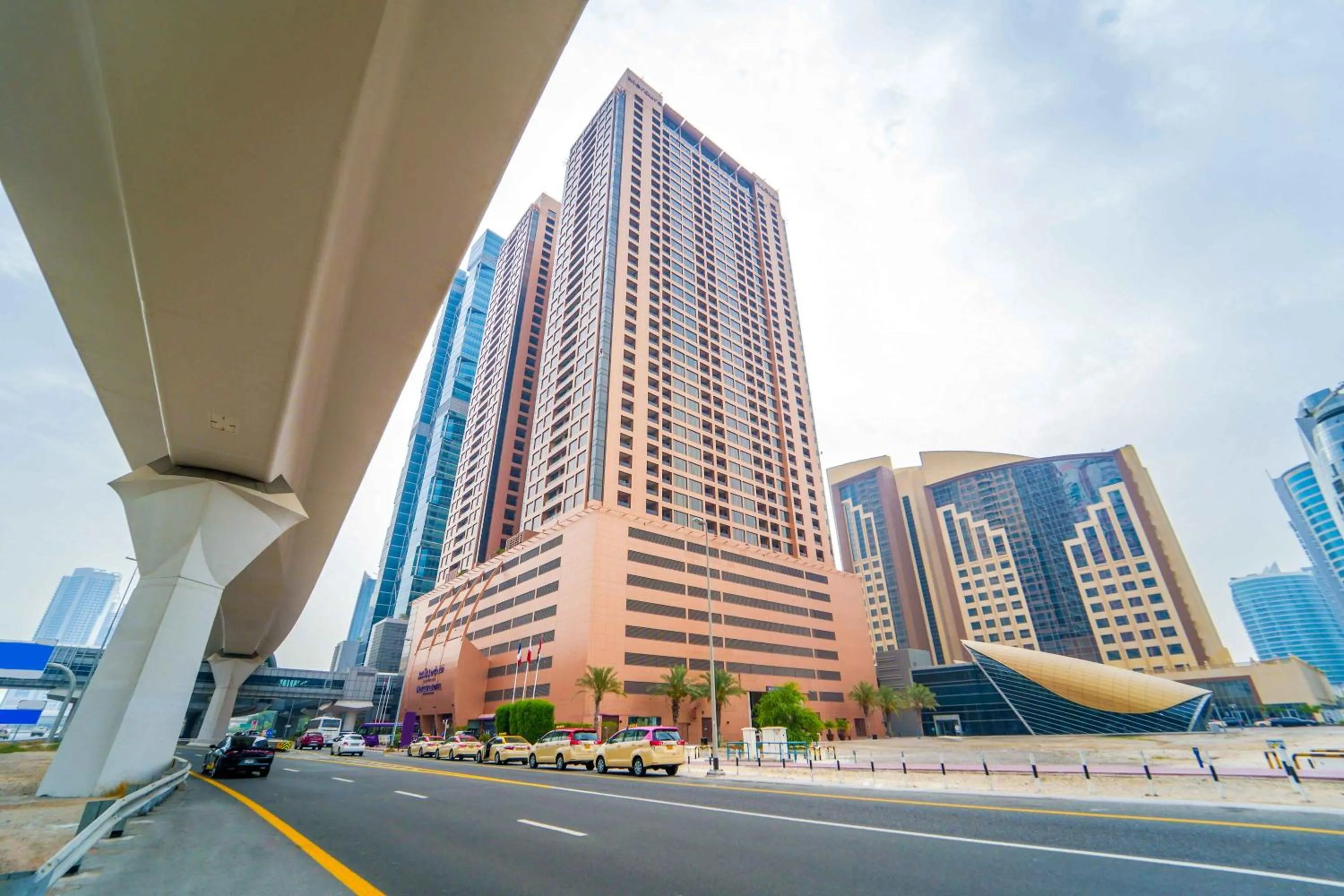 Property building in Mercure Dubai Barsha Heights Hotel Suites And Apartments