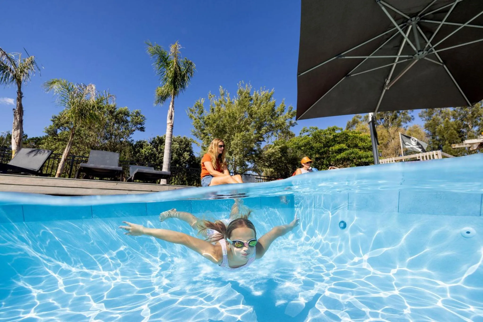 Swimming pool in Hot Water Beach TOP 10 Holiday Park