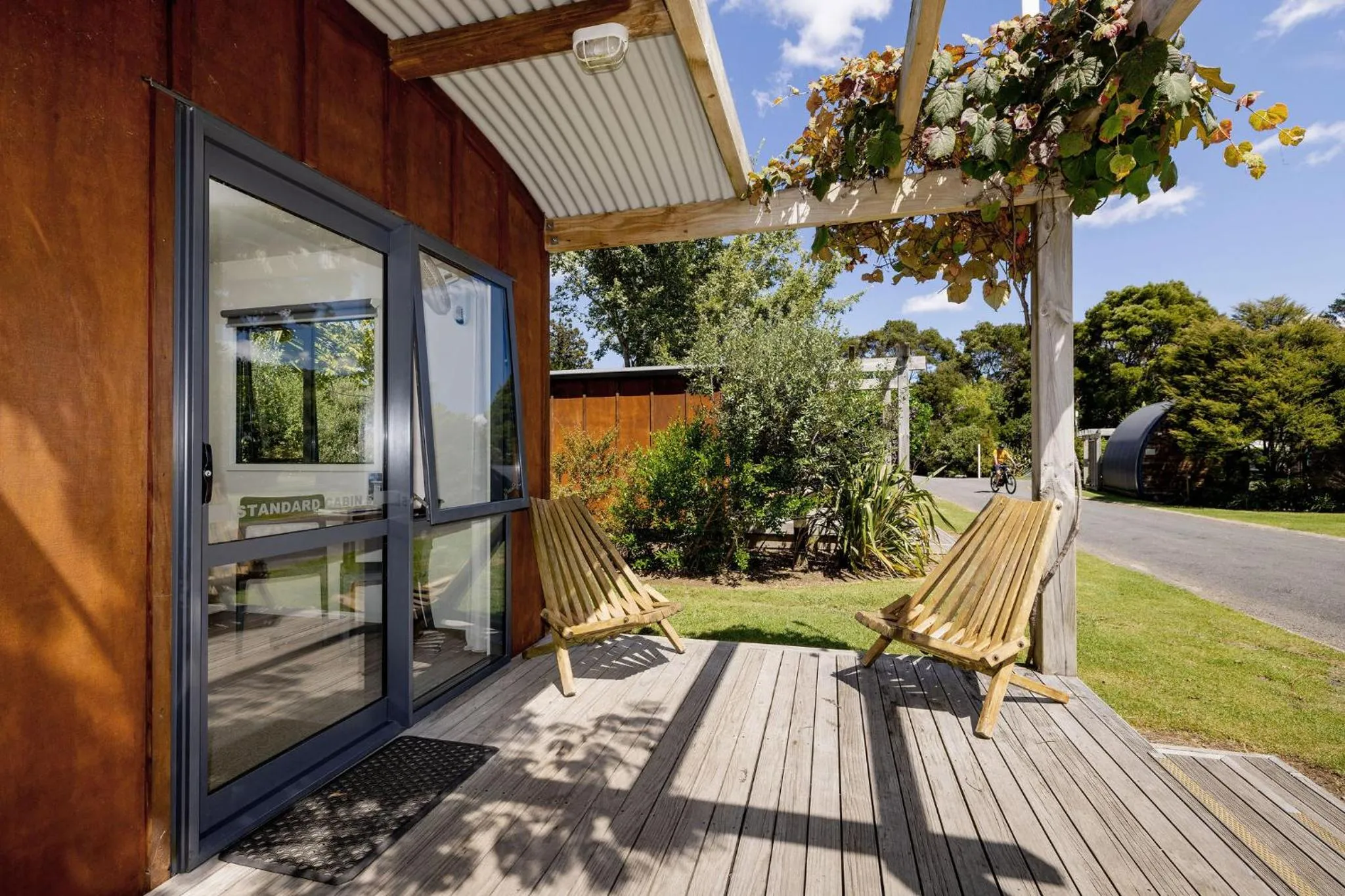 Balcony/Terrace in Hot Water Beach TOP 10 Holiday Park