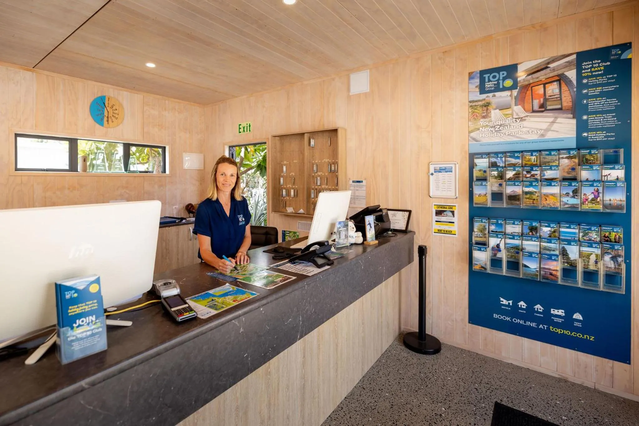 Staff in Hot Water Beach TOP 10 Holiday Park