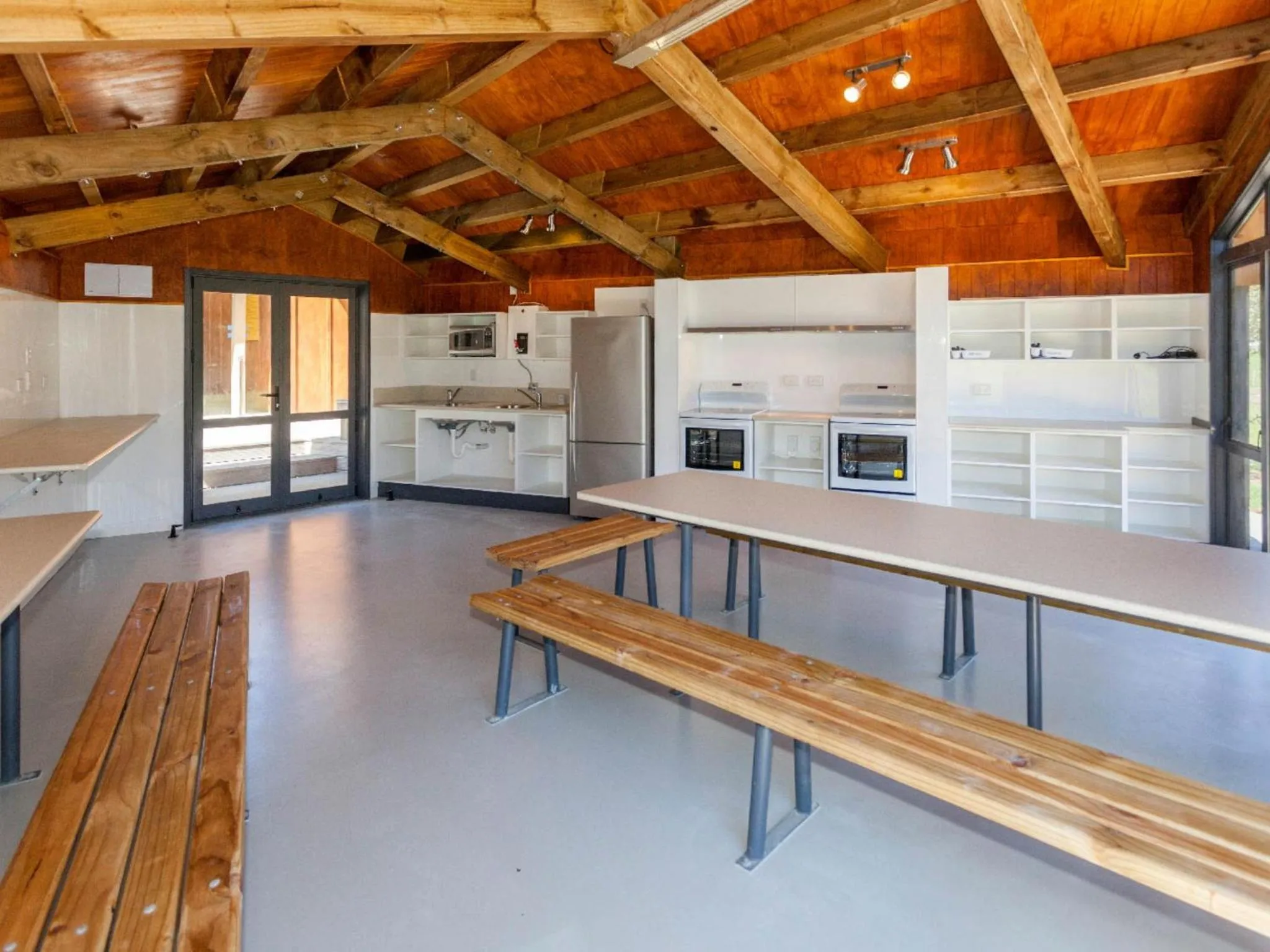 Communal kitchen in Hot Water Beach TOP 10 Holiday Park