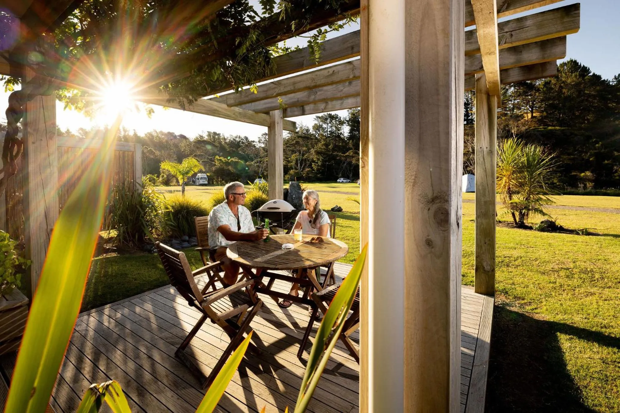 Balcony/Terrace in Hot Water Beach TOP 10 Holiday Park