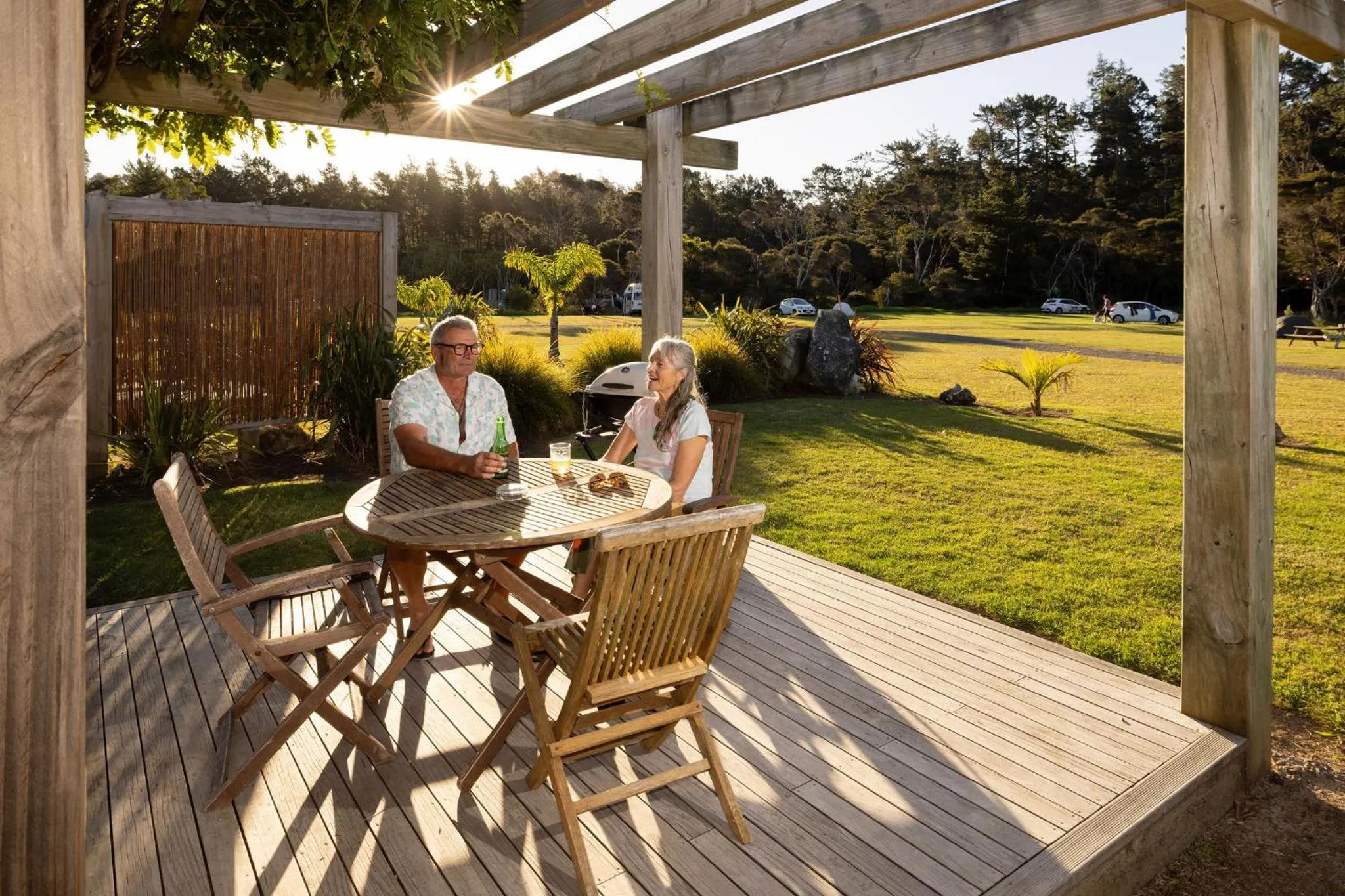 Balcony/Terrace in Hot Water Beach TOP 10 Holiday Park