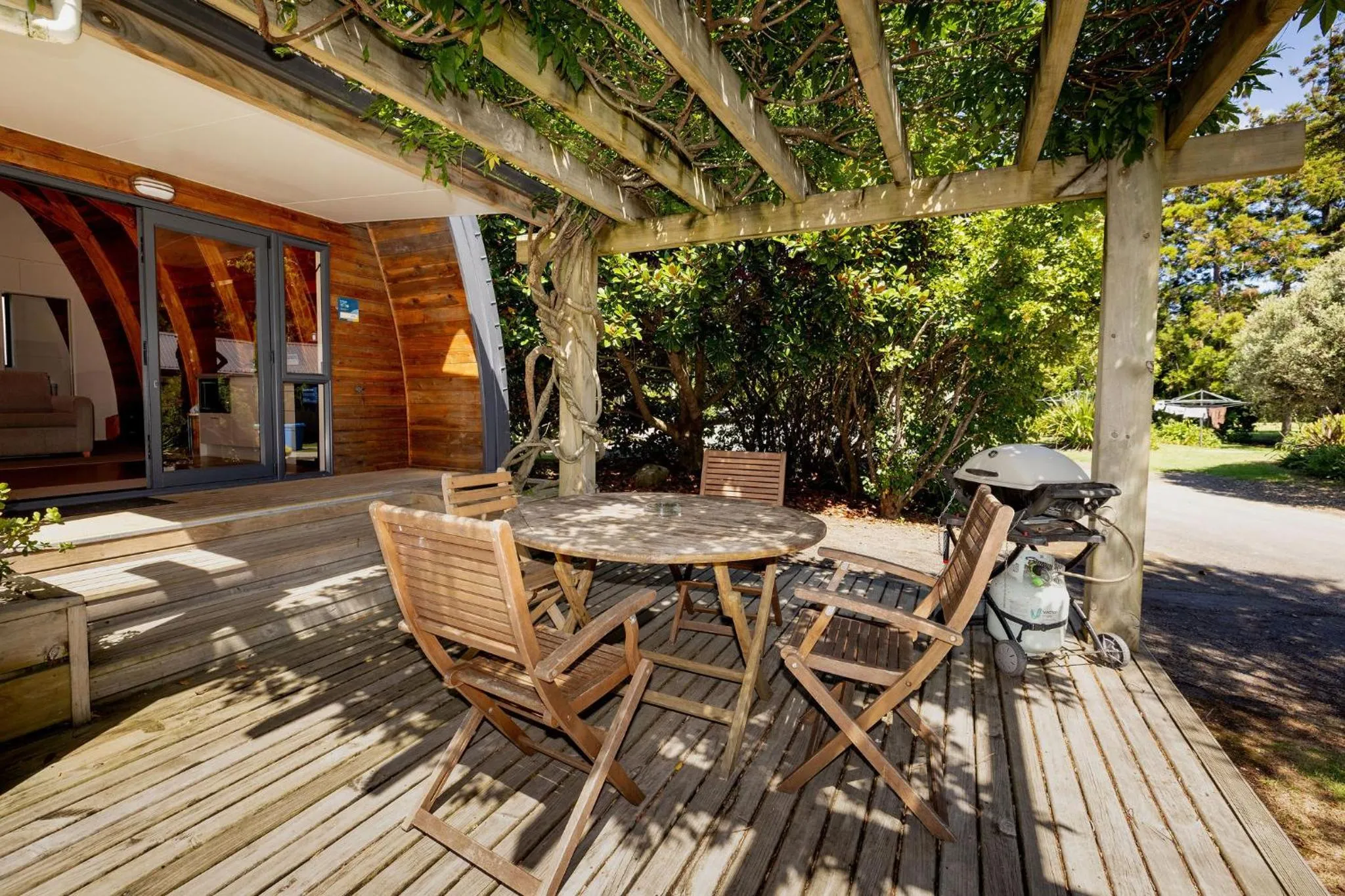 Balcony/Terrace in Hot Water Beach TOP 10 Holiday Park