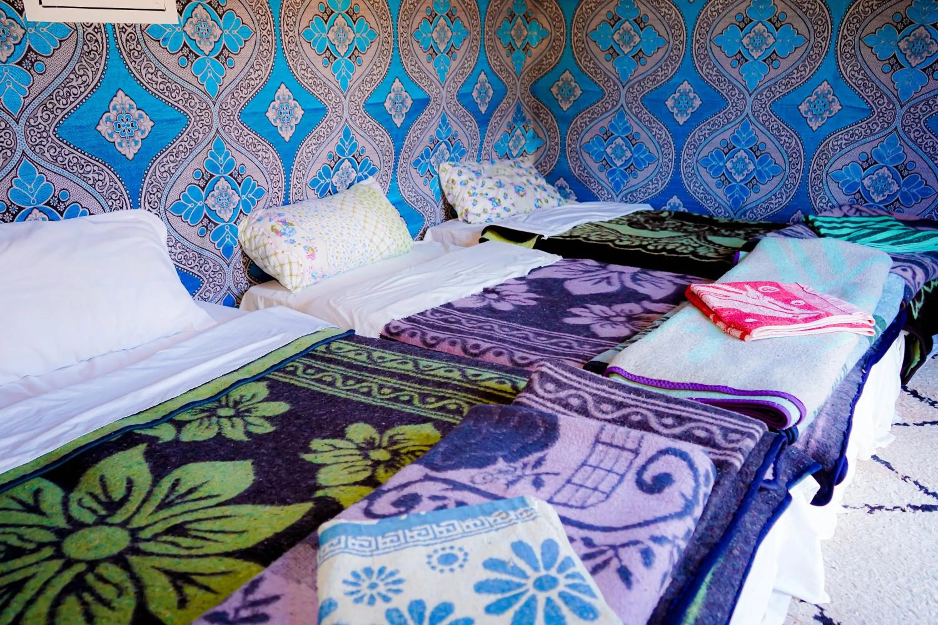 Bed in Mustapha Camp Merzouga