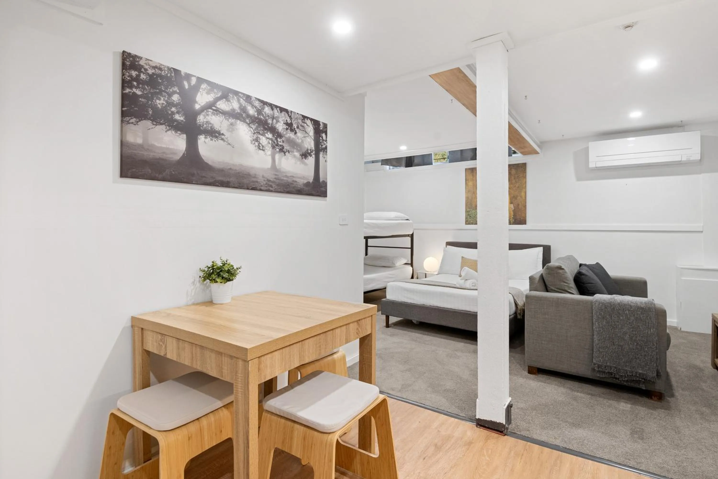 Seating area in Alpine Gables
