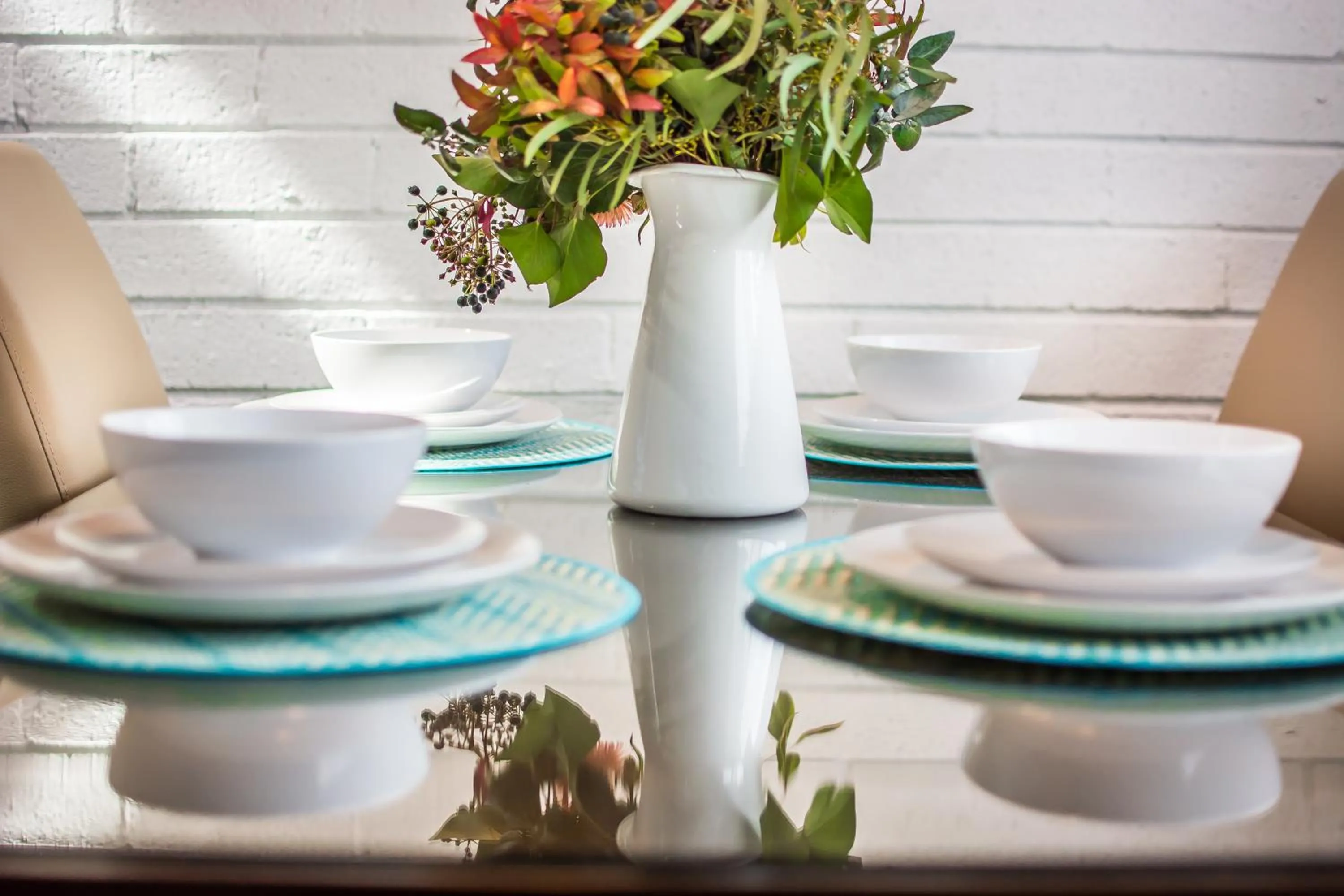 Dining area in Alpine Gables