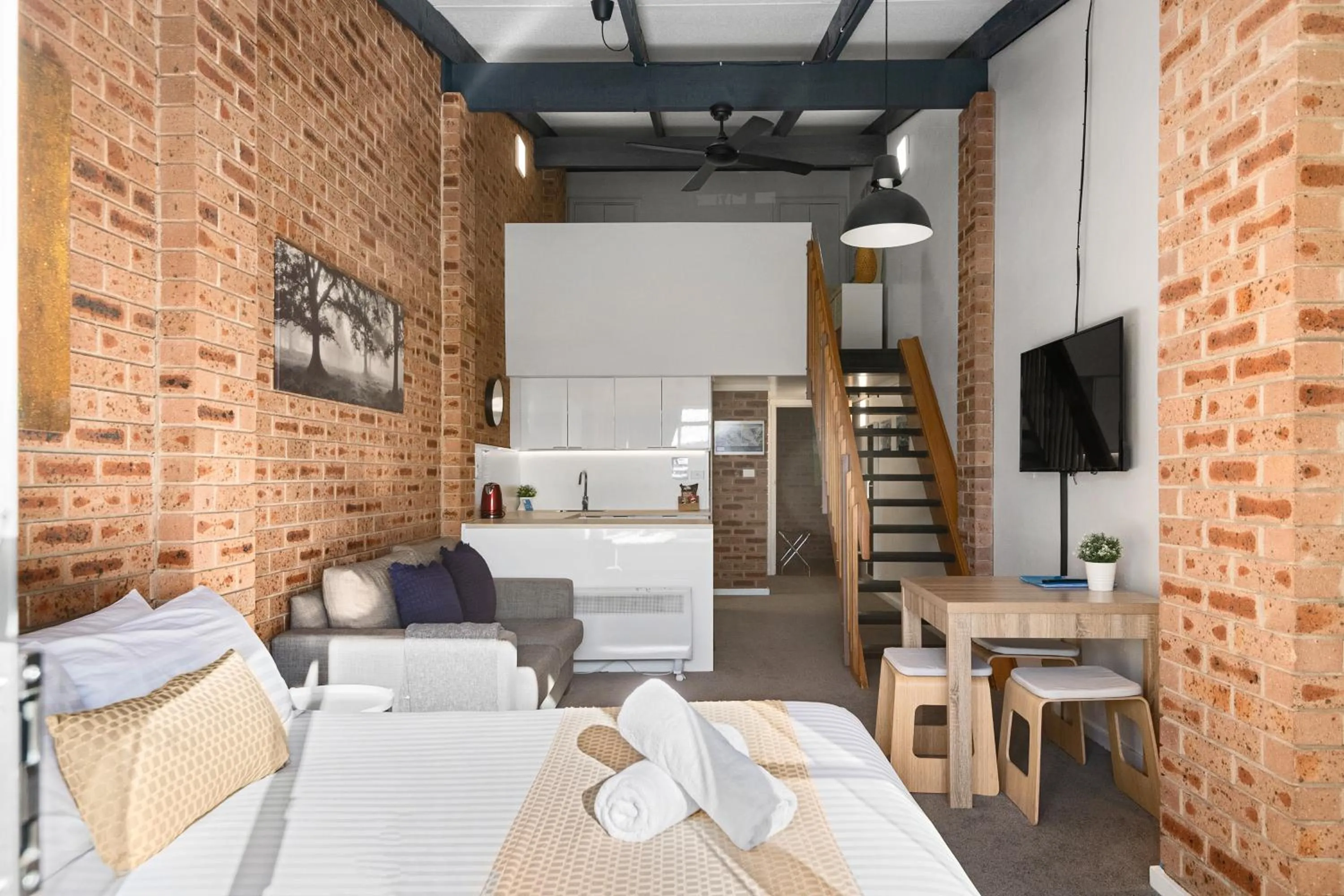 Living room in Alpine Gables