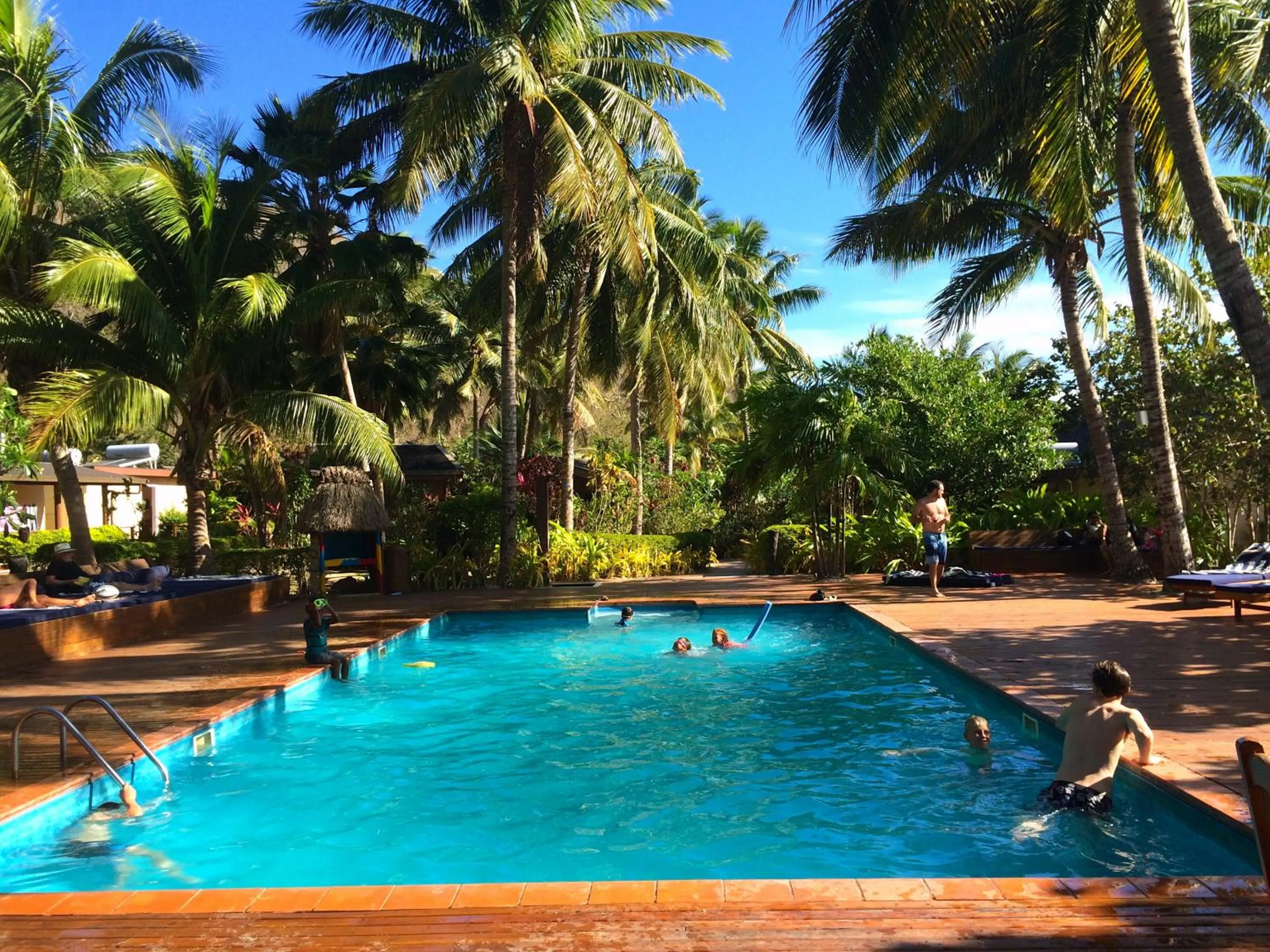 Swimming pool in Octopus Resort