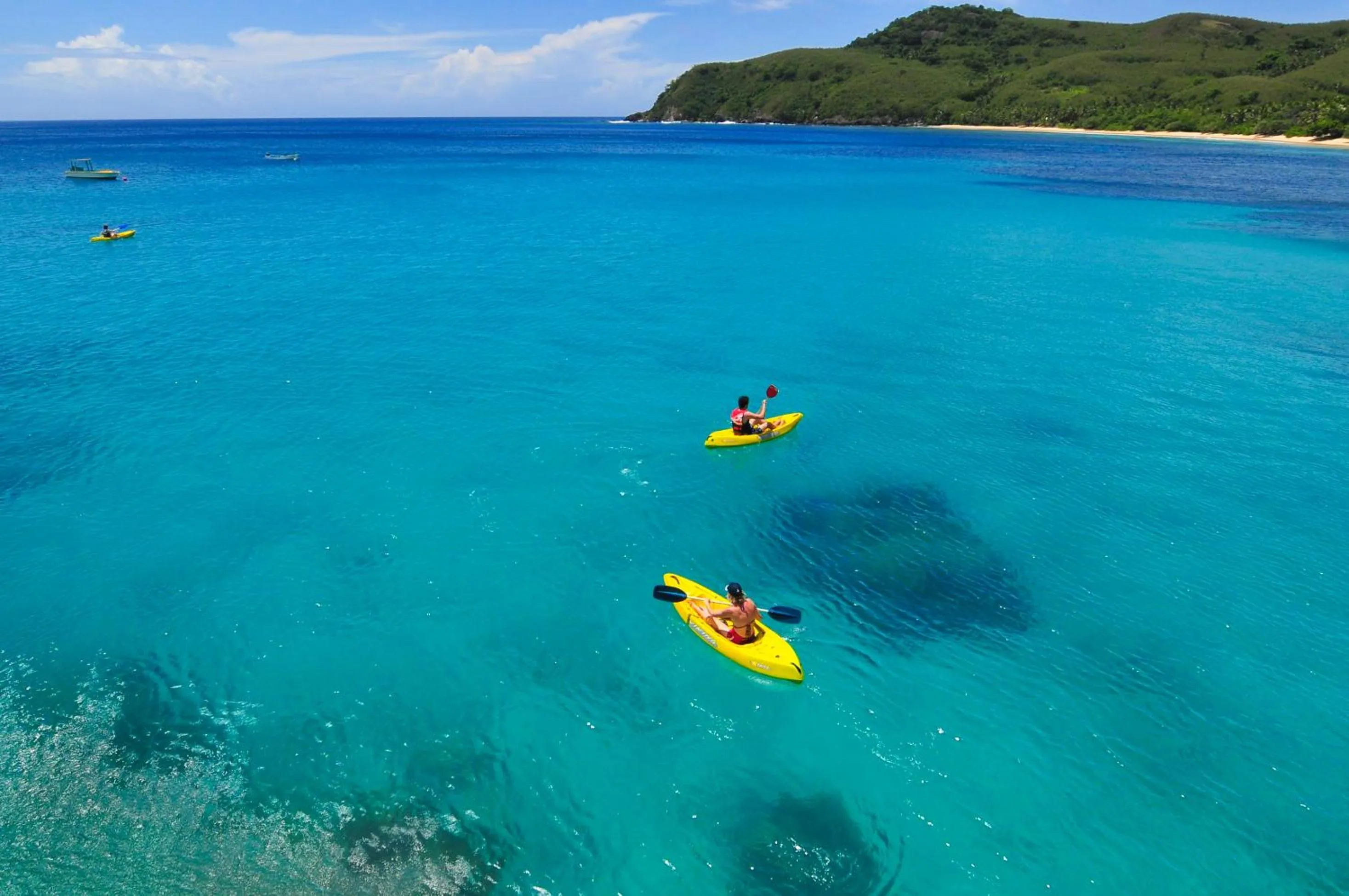 People in Octopus Resort