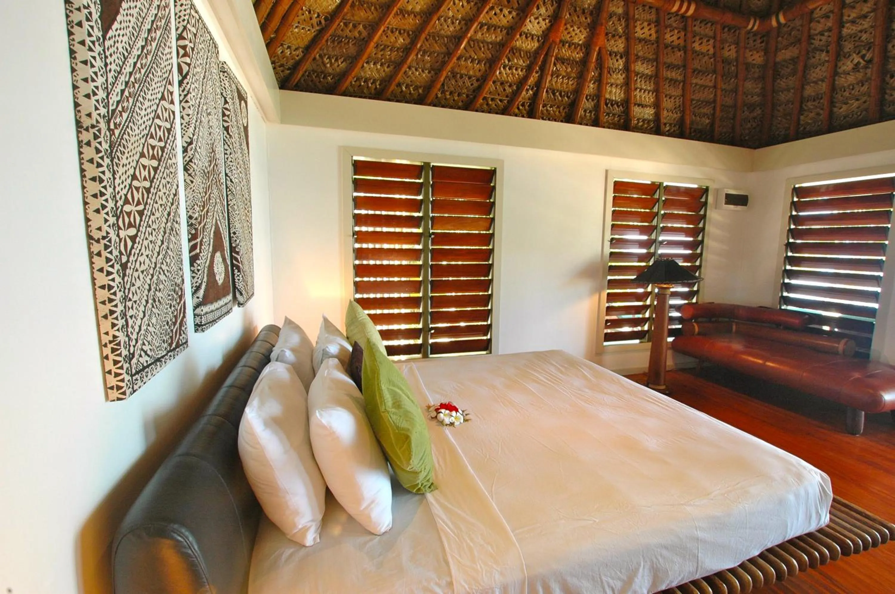 Bedroom, Bed in Octopus Resort