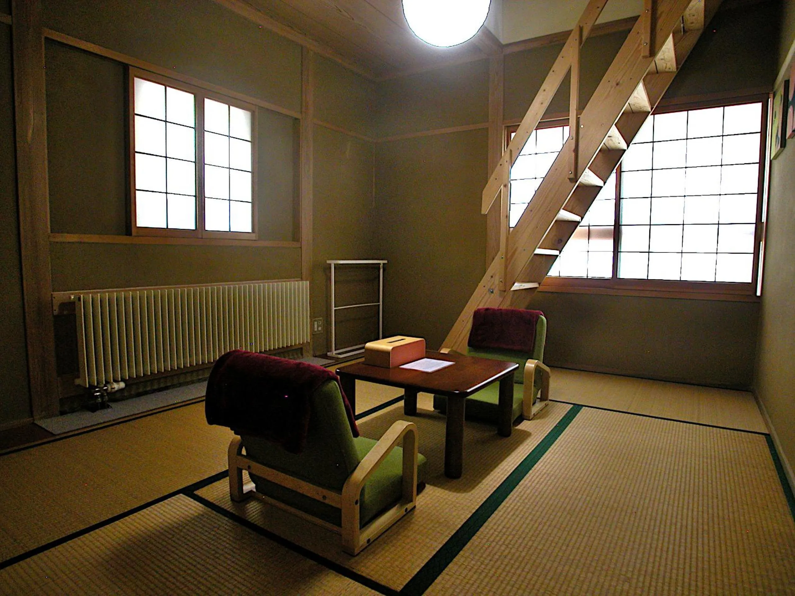 Seating area in B&B Koyuki Hakuba