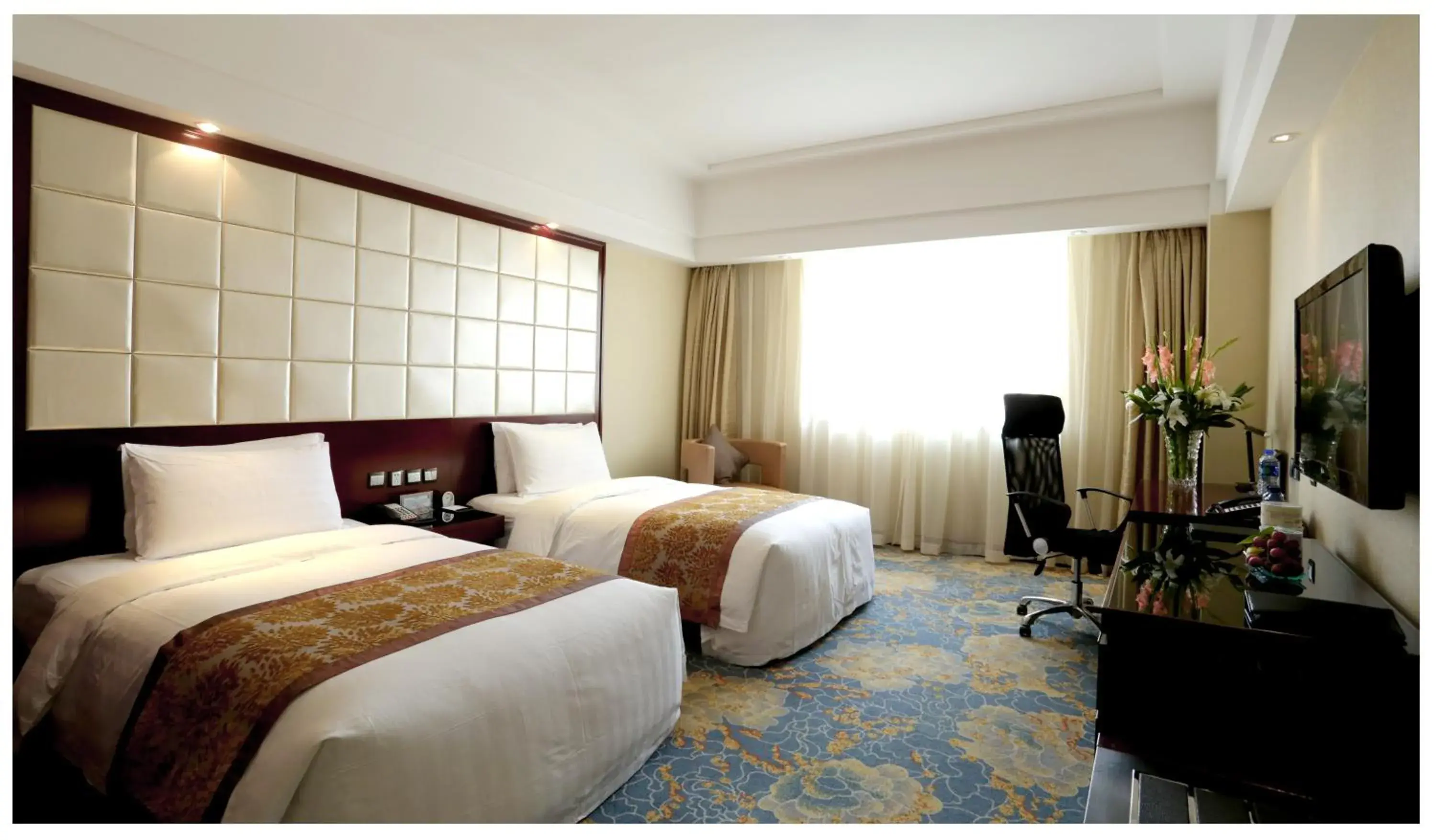 Standard Twin Room in Zhengzhou Jianguo Hotel Standard Twin Room in Zhengzhou Jianguo Hotel