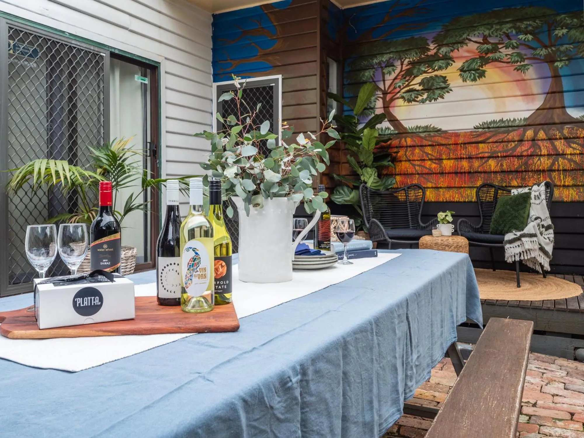 Garden in Bendigo Backpackers