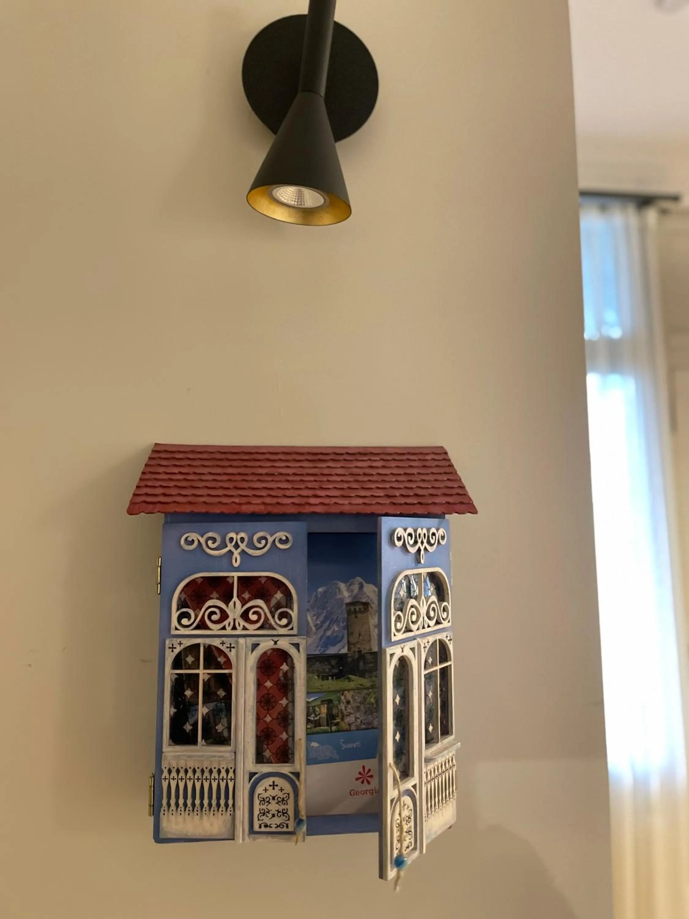 Decorative detail in Arts Hotel Tbilisi