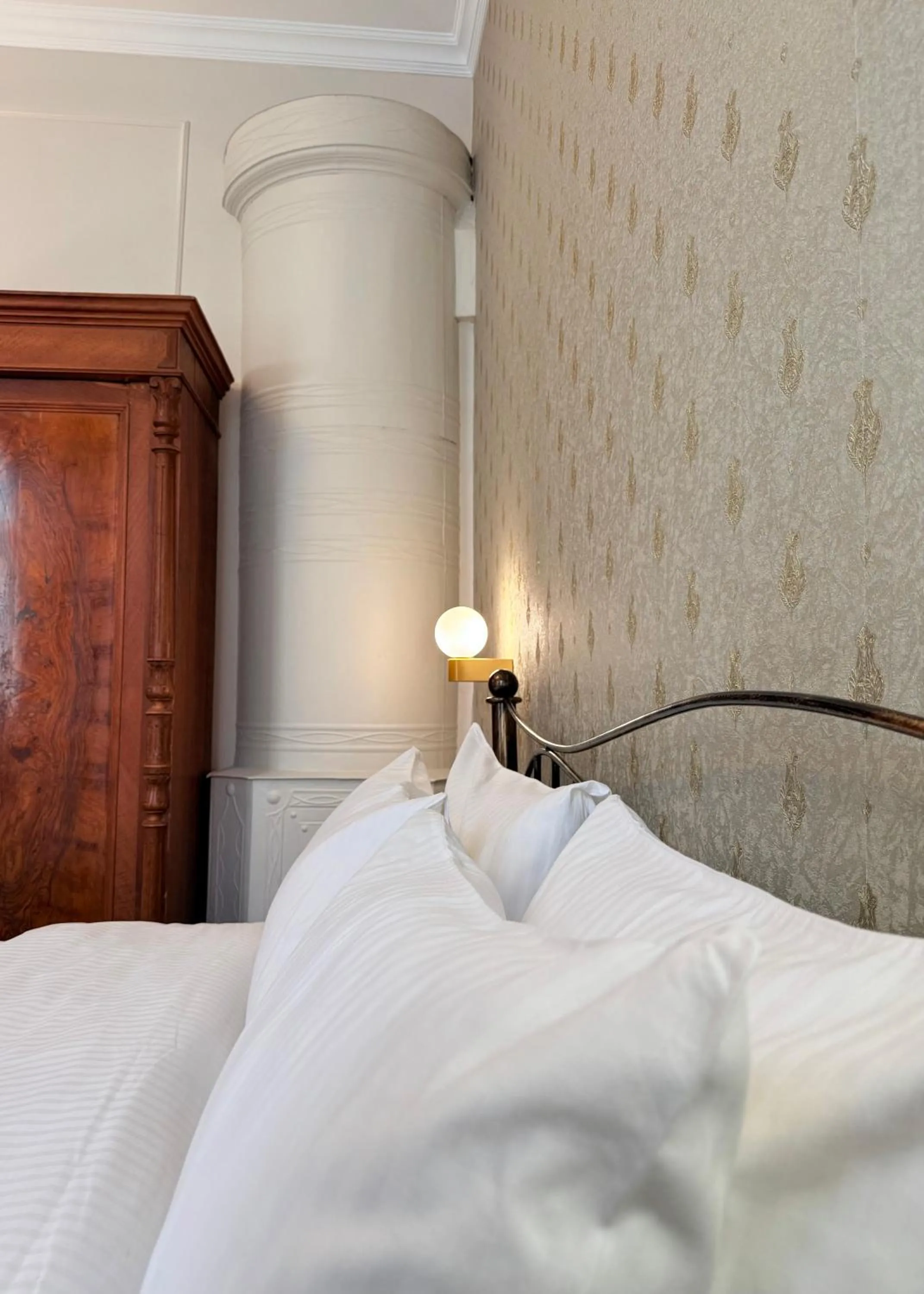 Bed in Arts Hotel Tbilisi