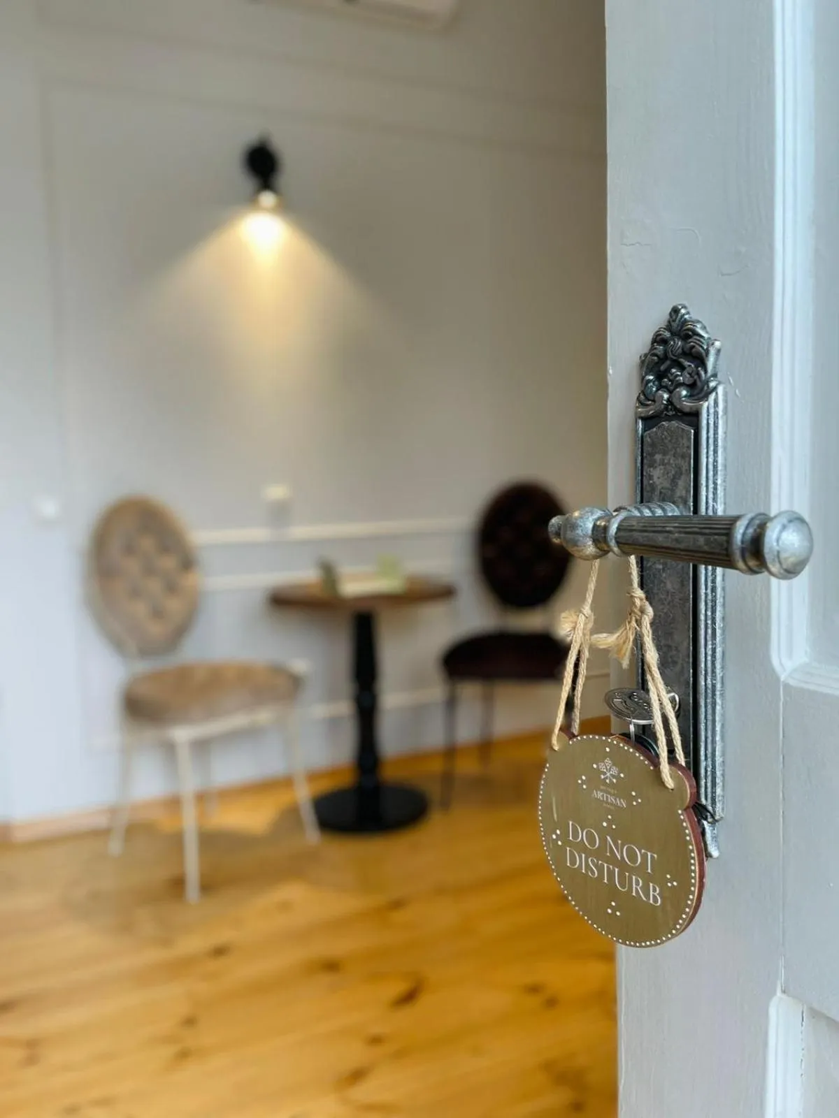 Decorative detail in Arts Hotel Tbilisi