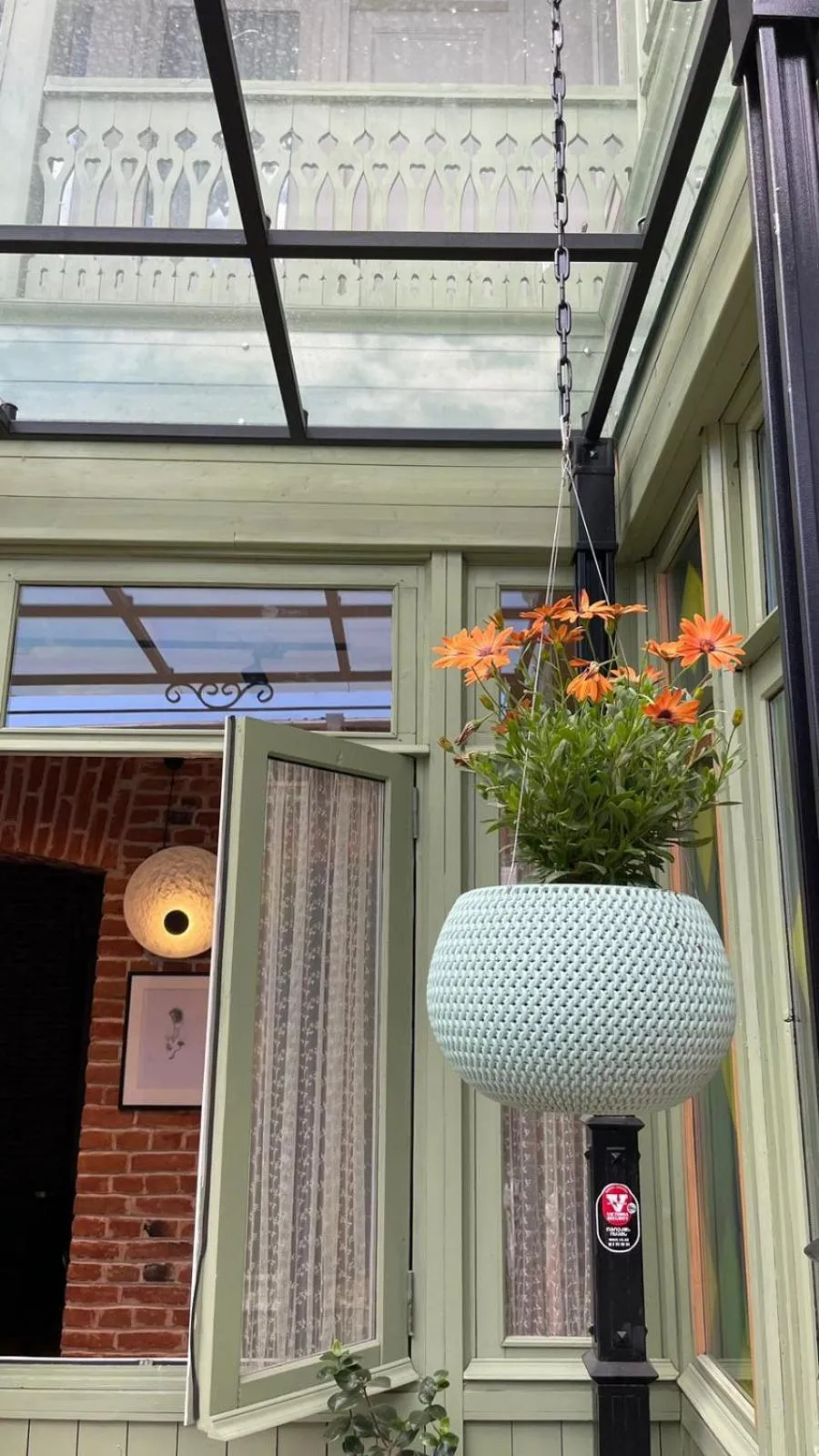 Decorative detail in Arts Hotel Tbilisi