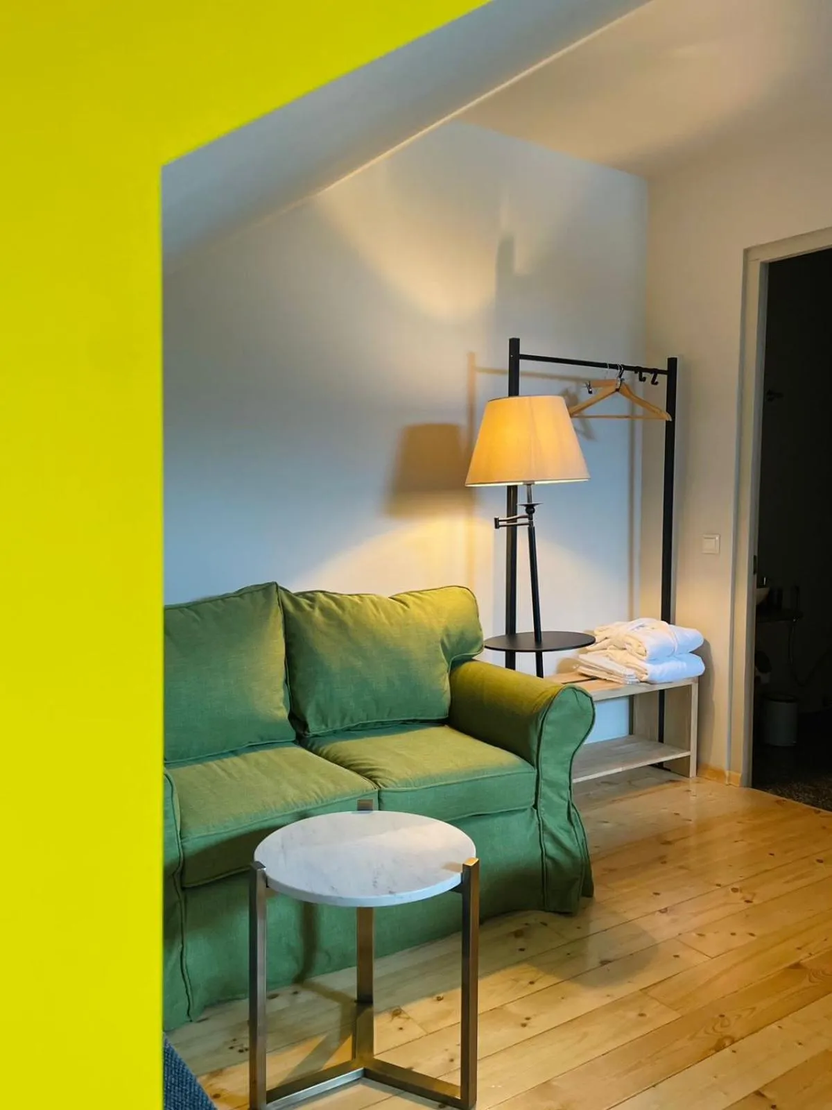 Seating area in Arts Hotel Tbilisi