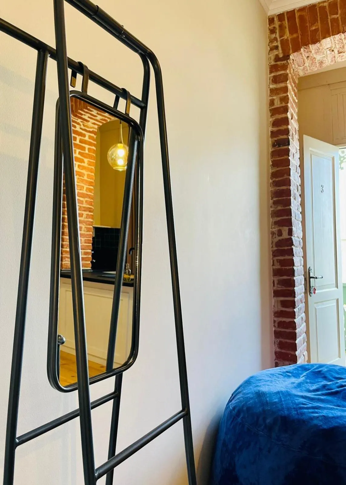 Decorative detail, Bed in Arts Hotel Tbilisi