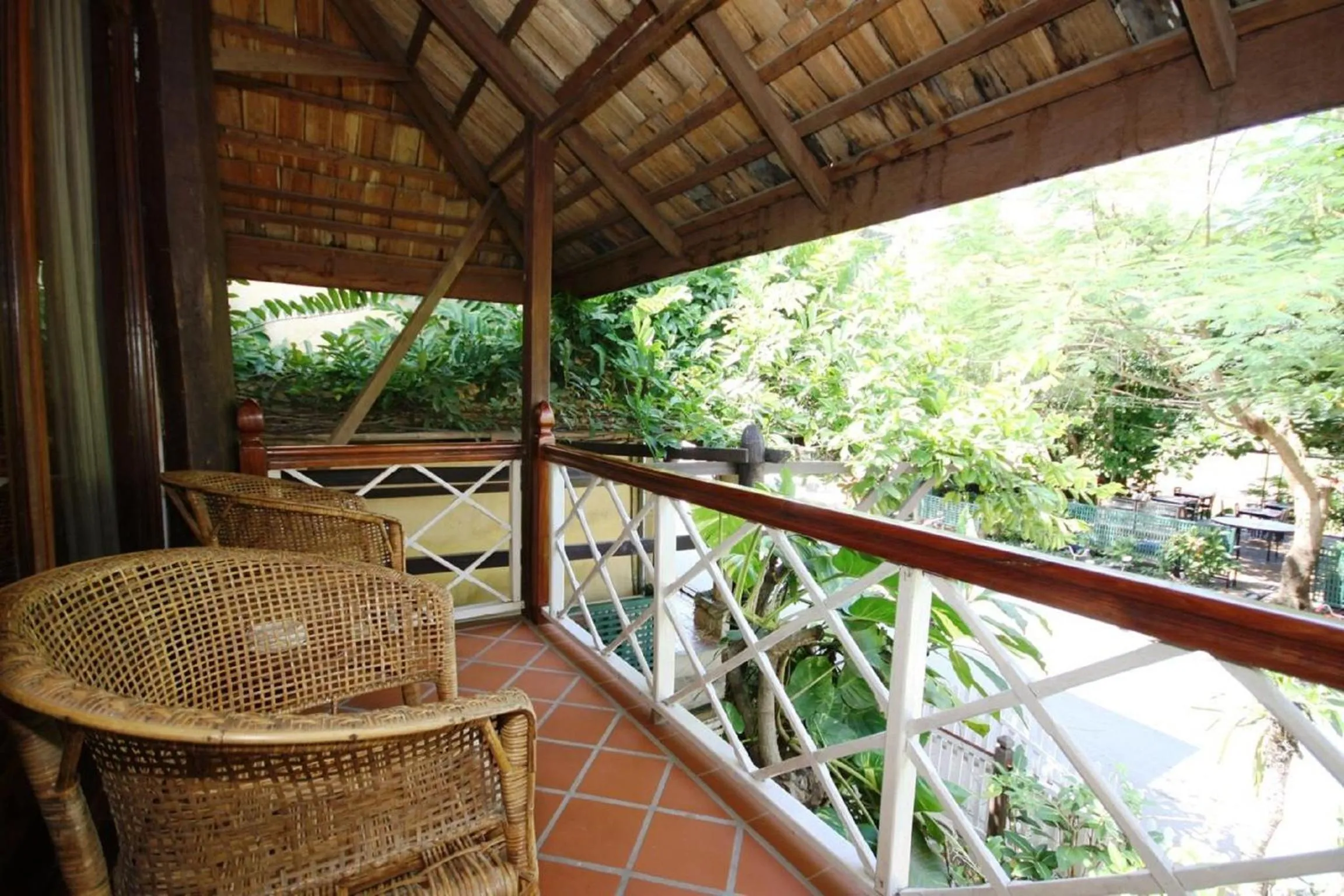 Balcony/Terrace in Sala Prabang Hotel