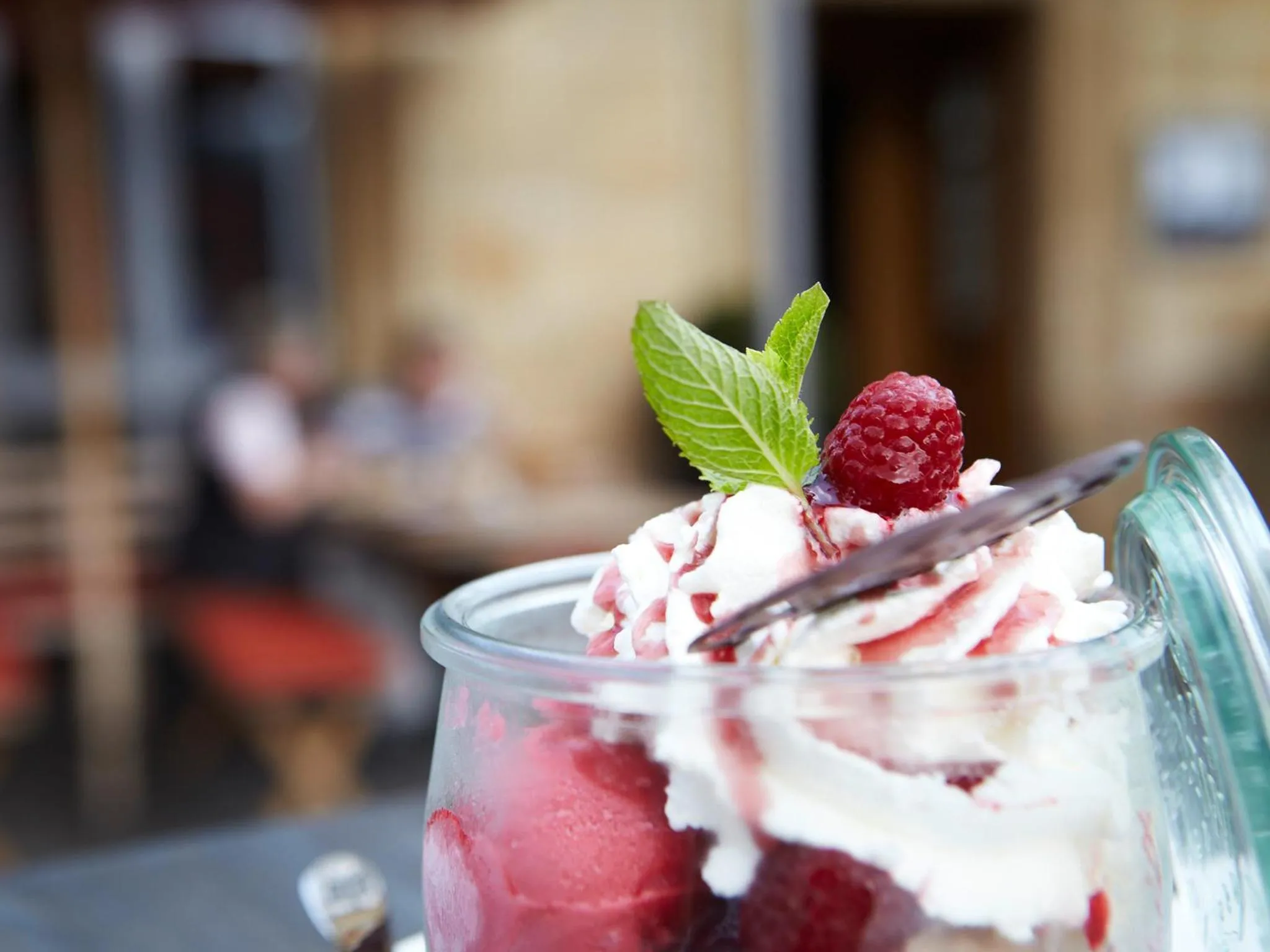 Food close-up in Hotel Nepomuk