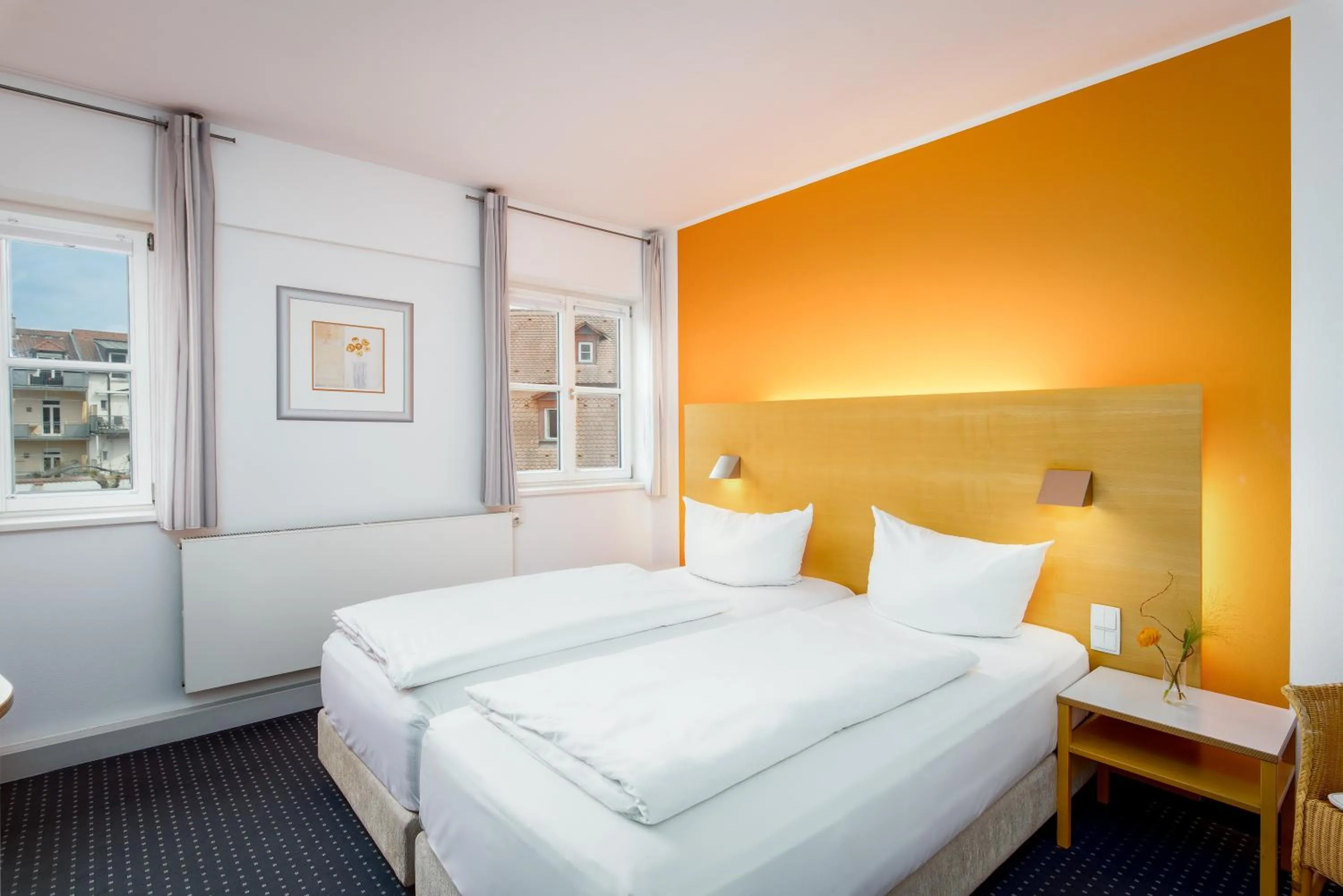 Photo of the whole room, Bed in Hotel Nepomuk