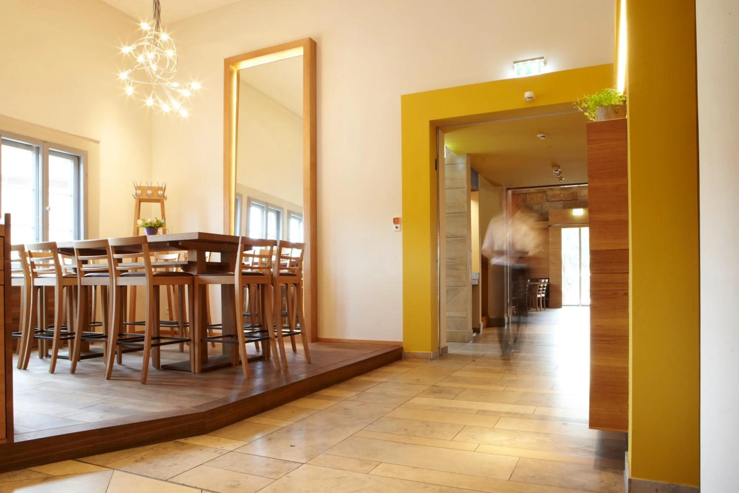 Dining area in Hotel Nepomuk