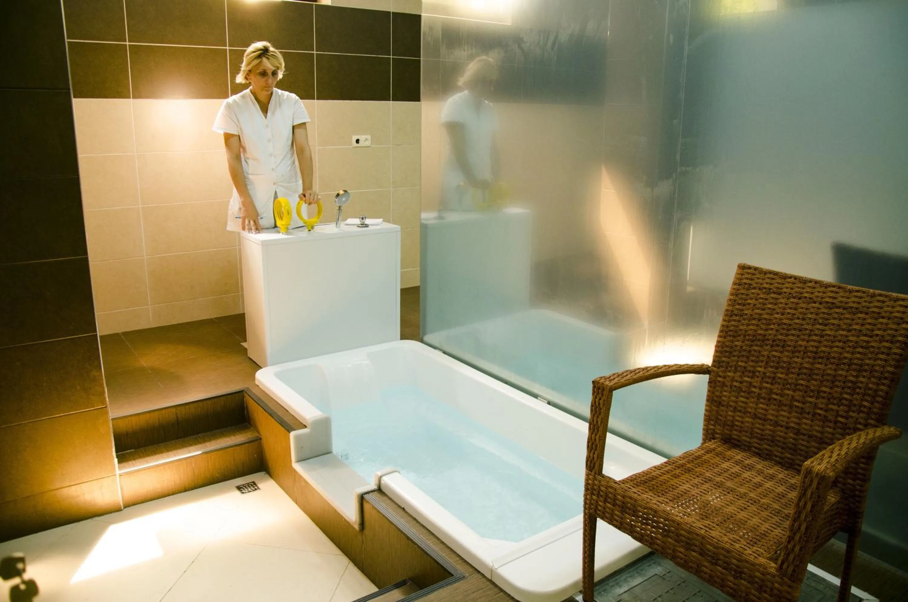 Hot Spring Bath in Legends Tskaltubo Spa Resort