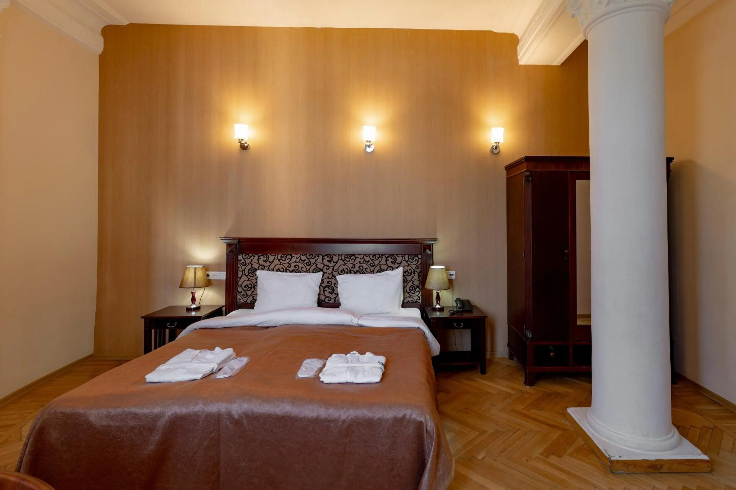 Bed in Legends Tskaltubo Spa Resort