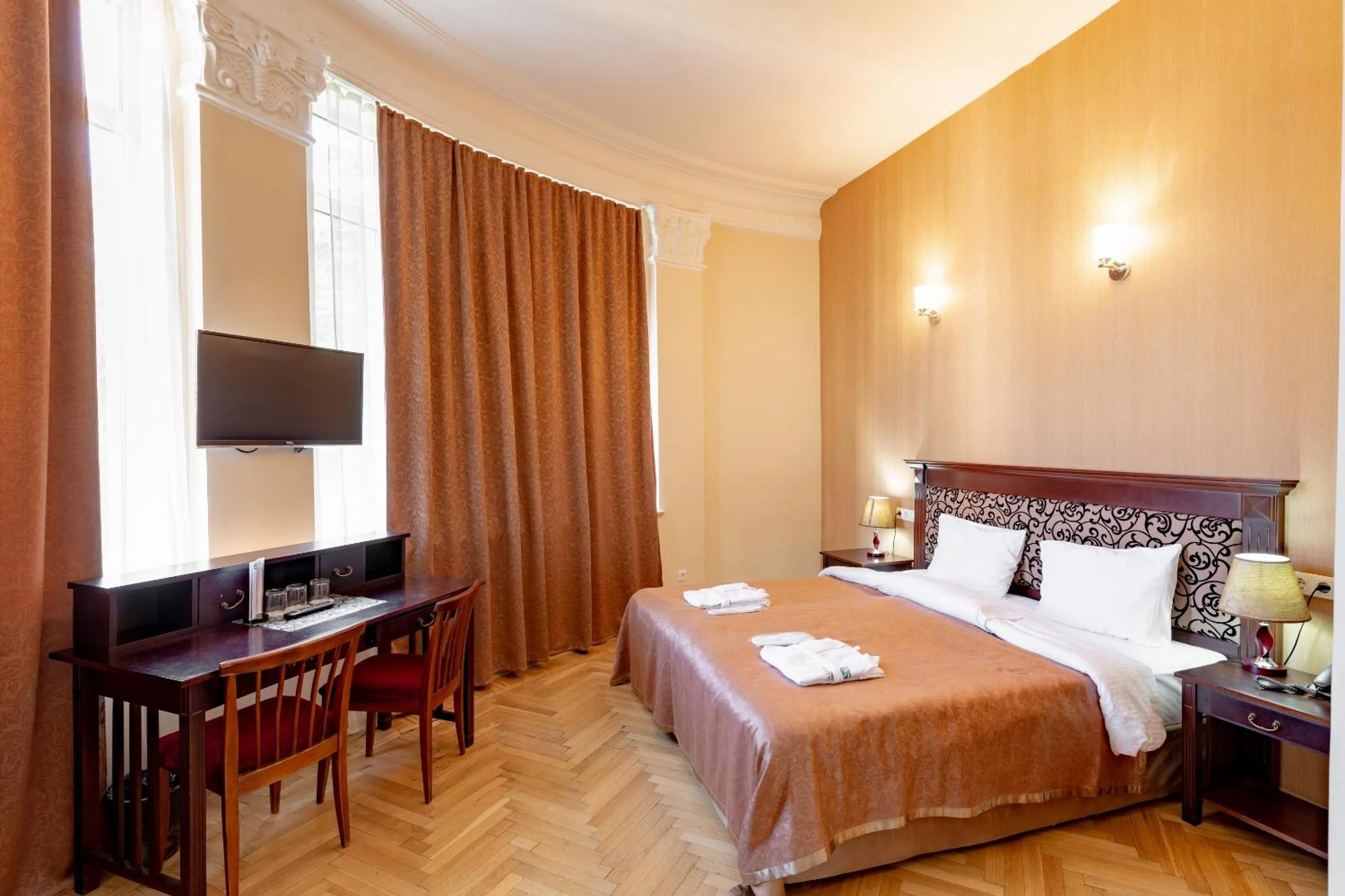 Bedroom, Bed in Legends Tskaltubo Spa Resort