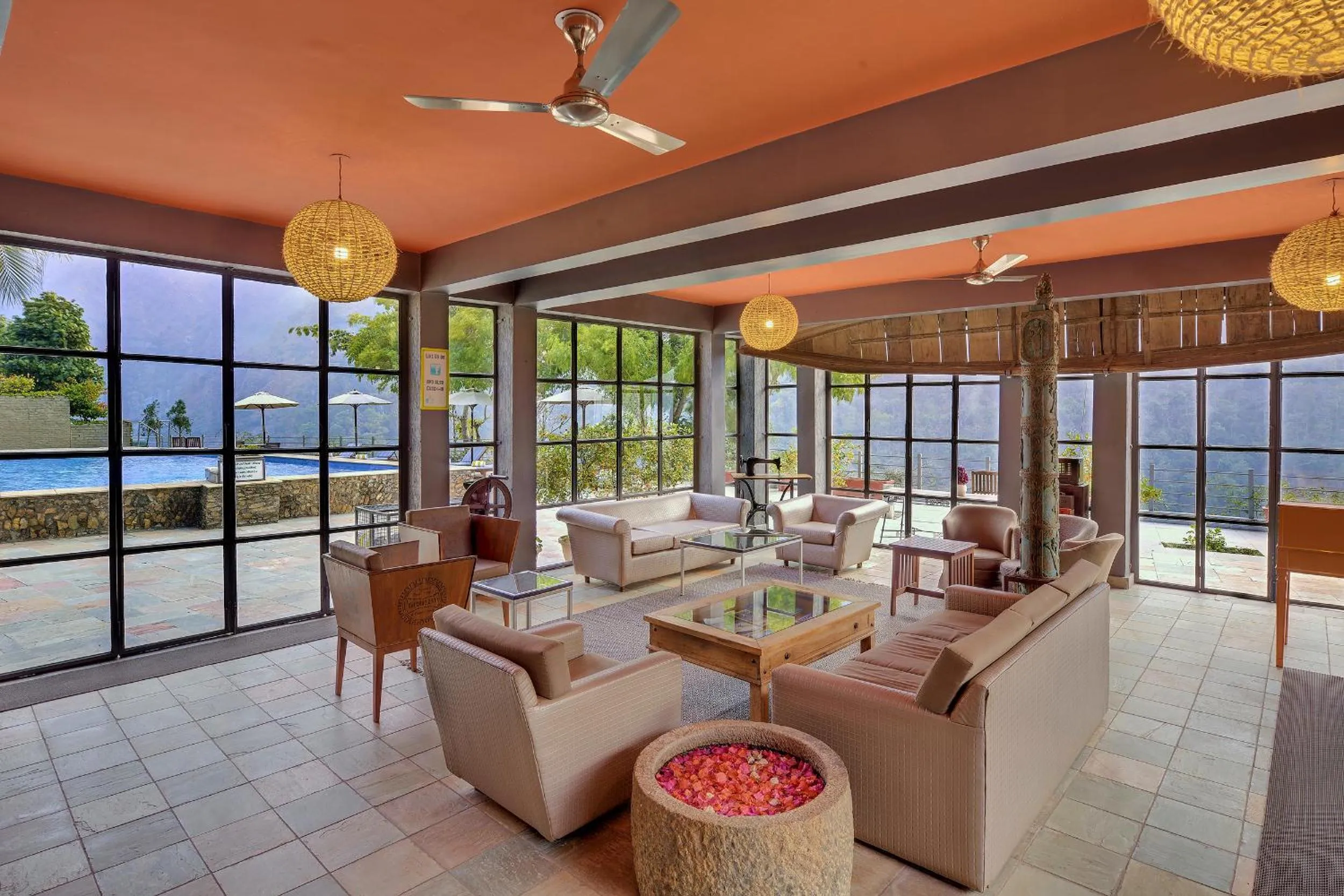 Lobby or reception in Atali Ganga Resort, Rishikesh
