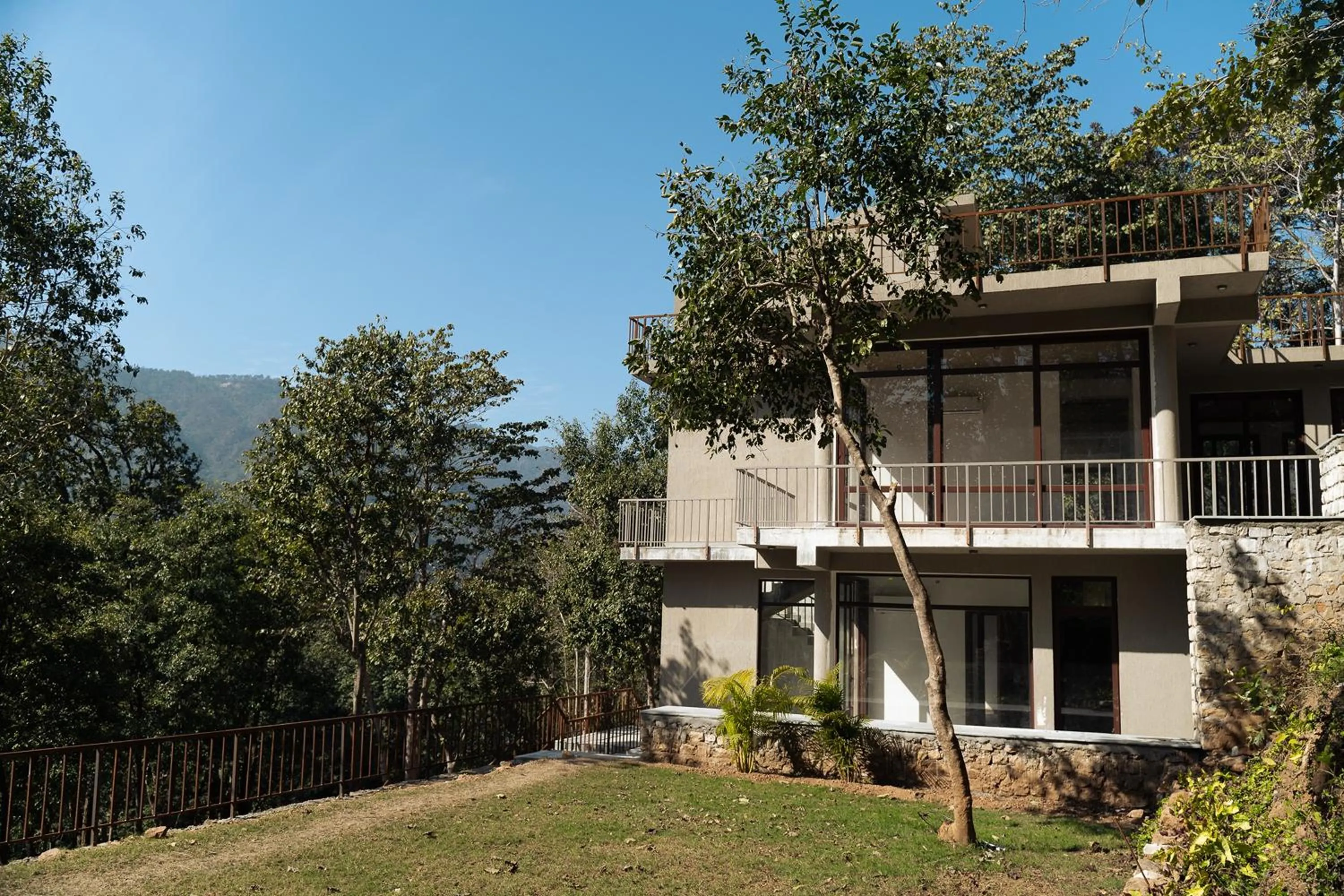 Property building in Atali Ganga Resort, Rishikesh