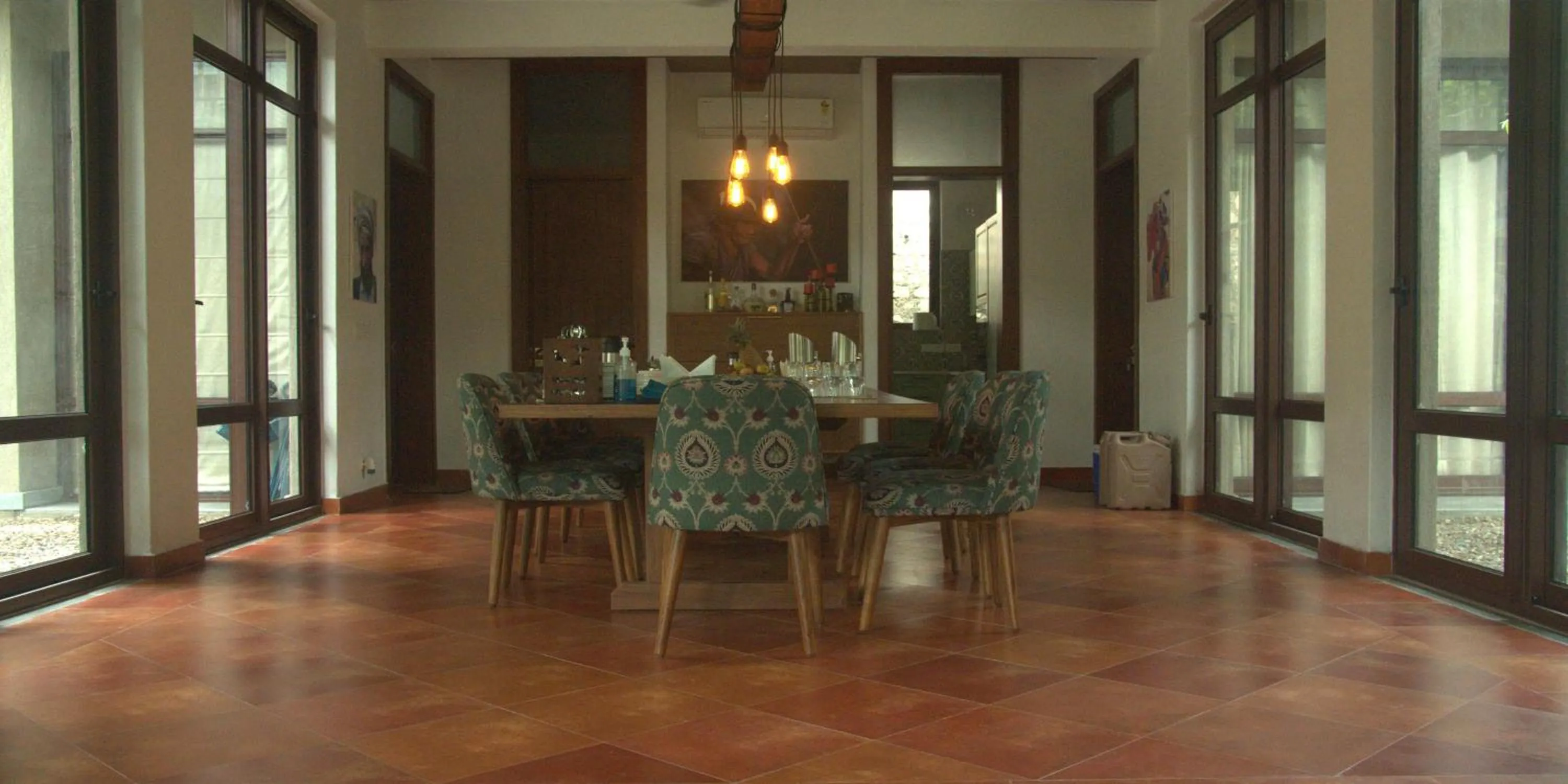 Living room in Atali Ganga Resort, Rishikesh