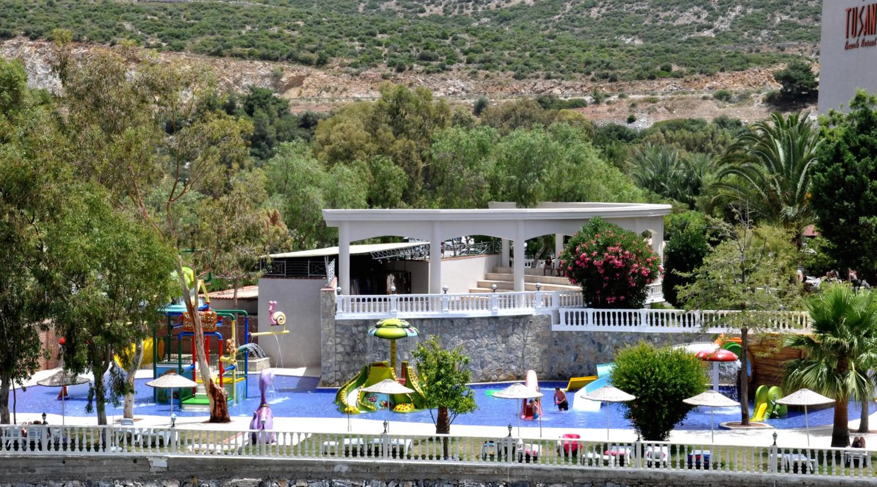 Aqua park in Tusan Beach Resort - All Inclusive