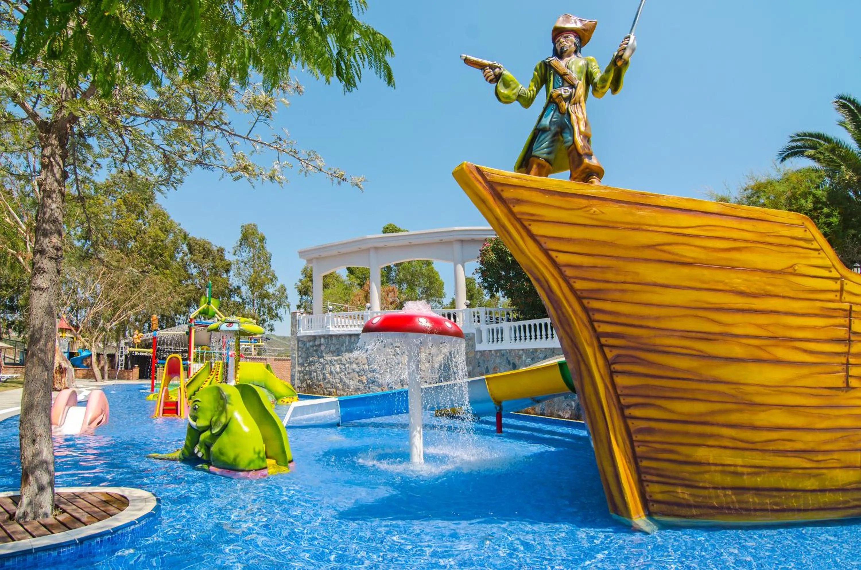 Aqua park in Tusan Beach Resort - All Inclusive